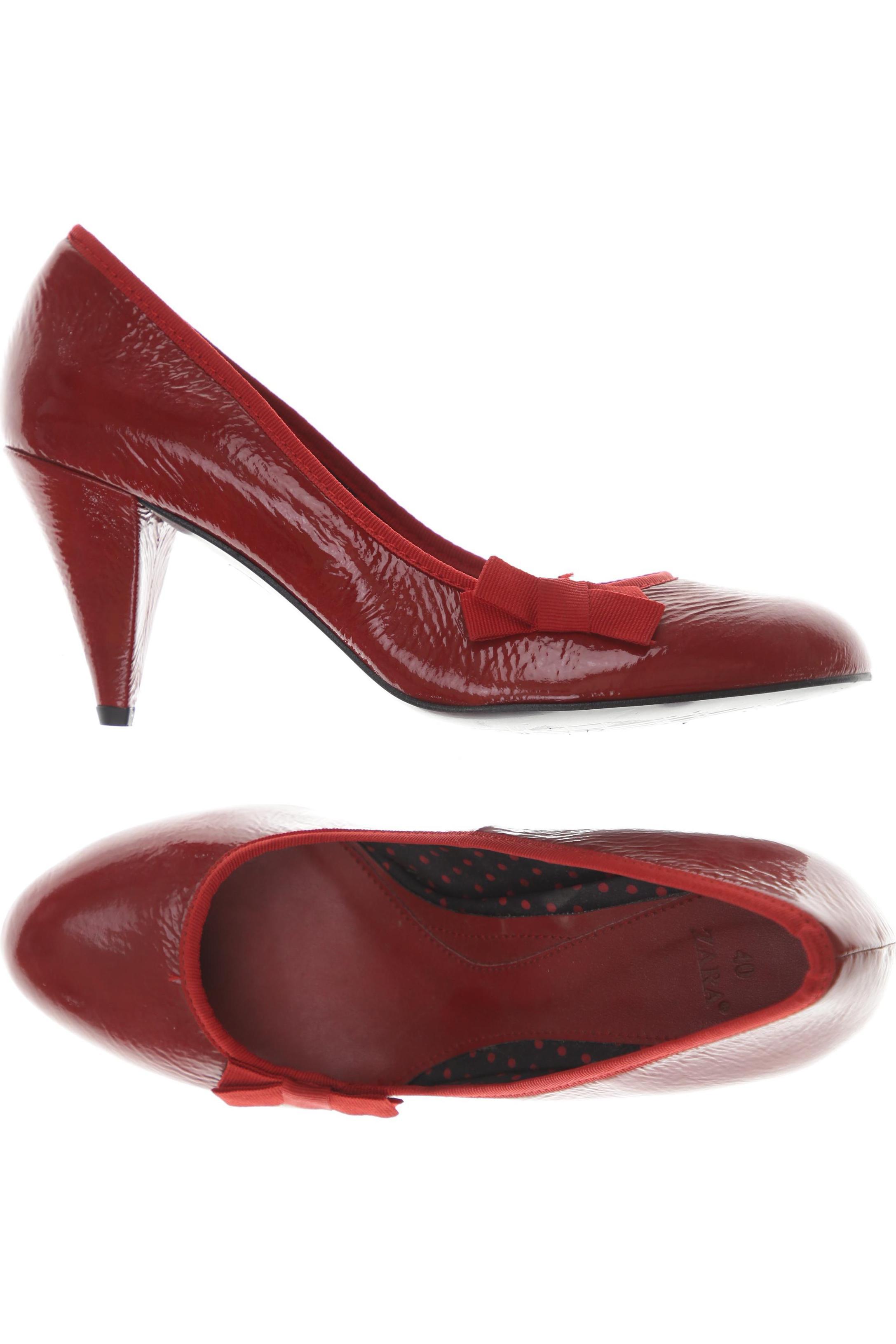 

Zara Damen Pumps, rot, Gr. 40