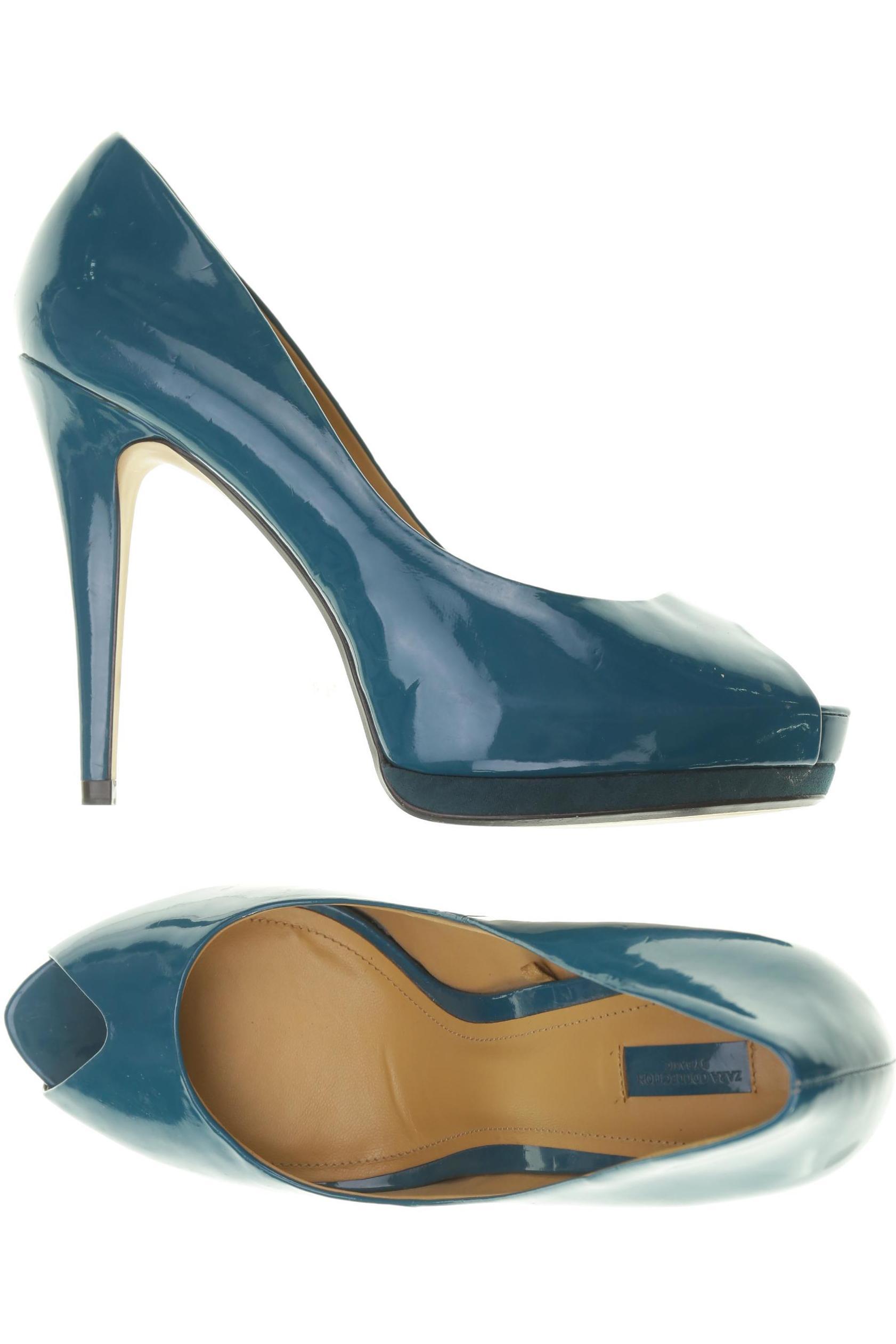 

Zara Damen Pumps, blau, Gr. 41