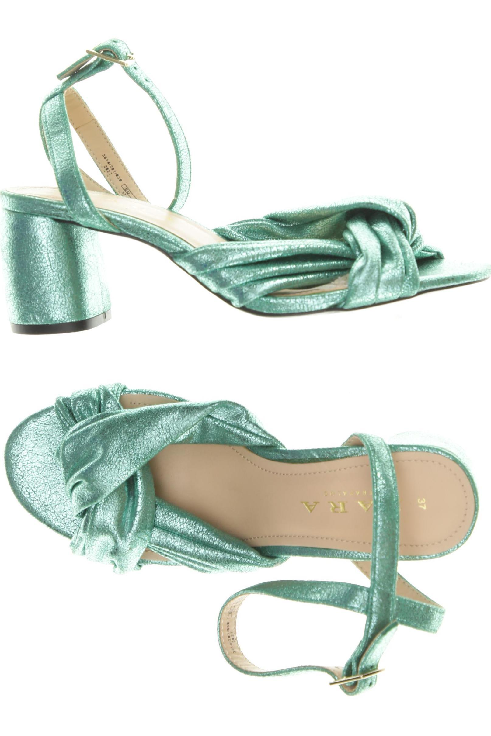 

Zara Damen Sandale, türkis, Gr. 37