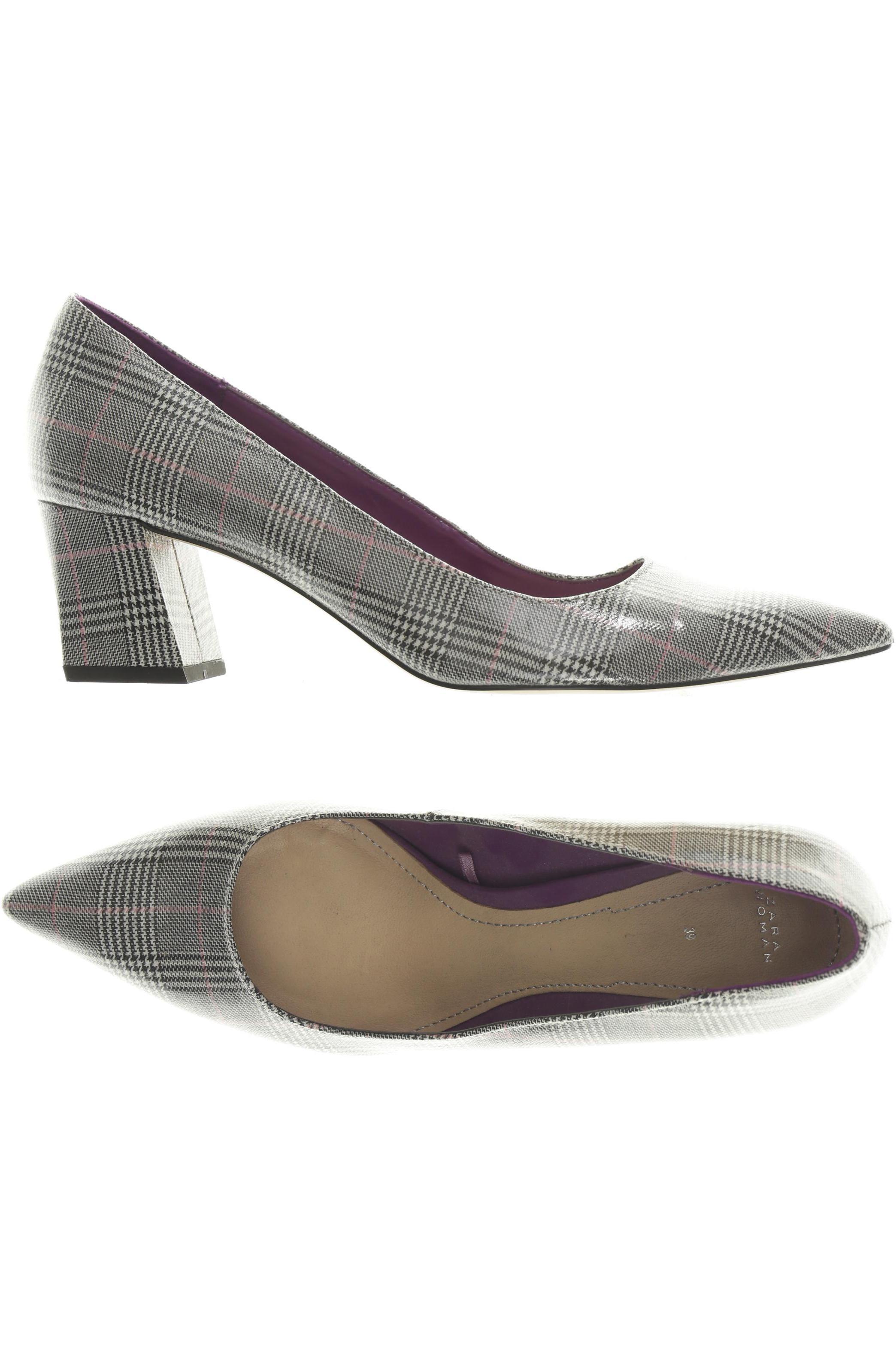 

Zara Damen Pumps, grau, Gr. 39