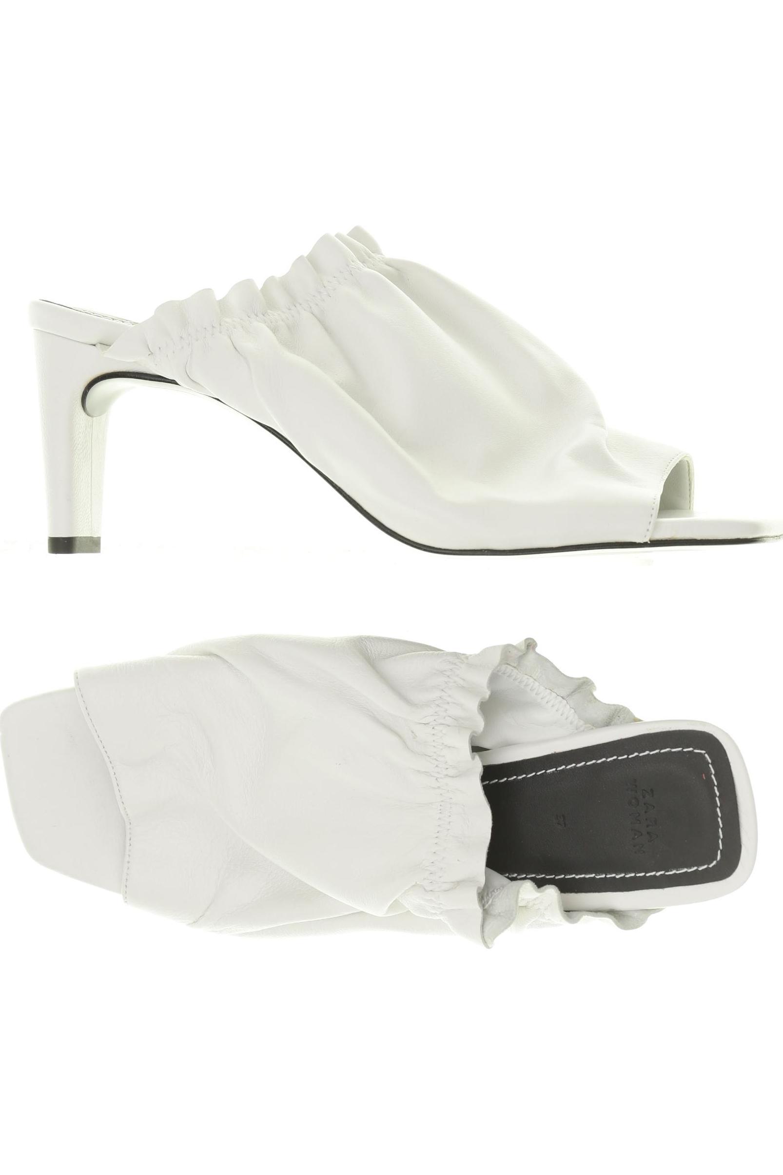 

Zara Damen Sandale, weiß, Gr. 37