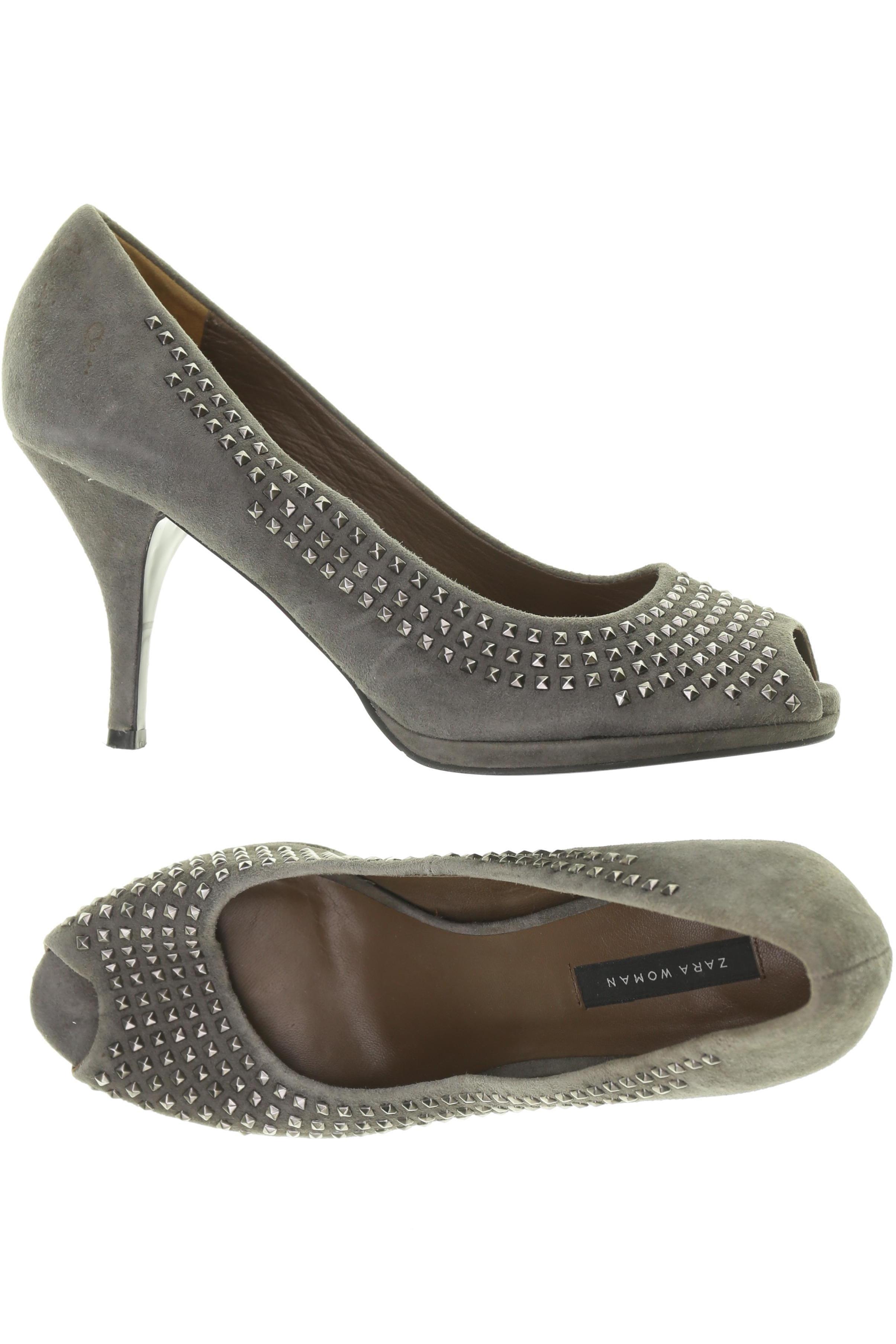 

Zara Damen Pumps, grau, Gr. 41