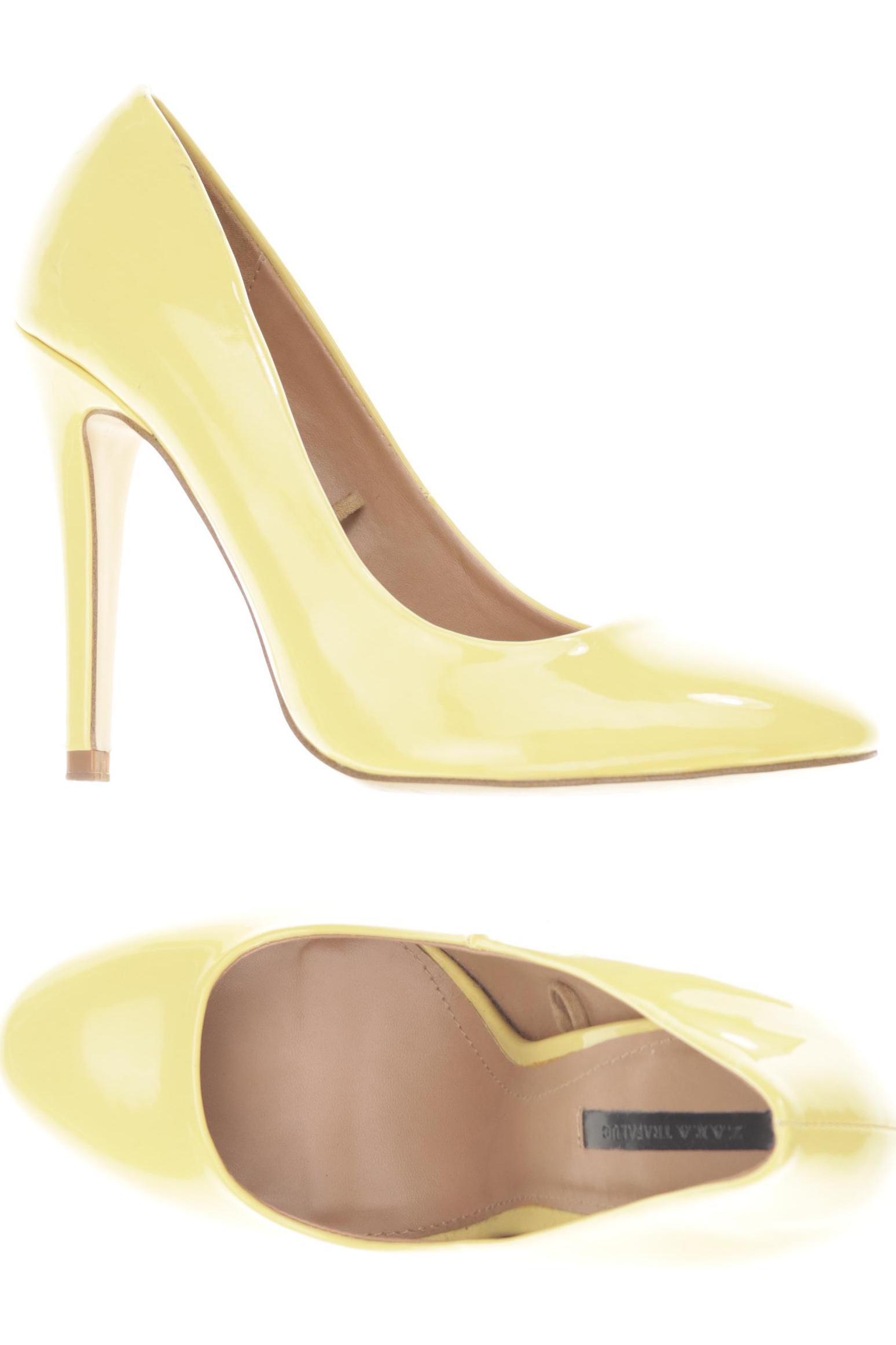 

Zara Damen Pumps, gelb, Gr. 36