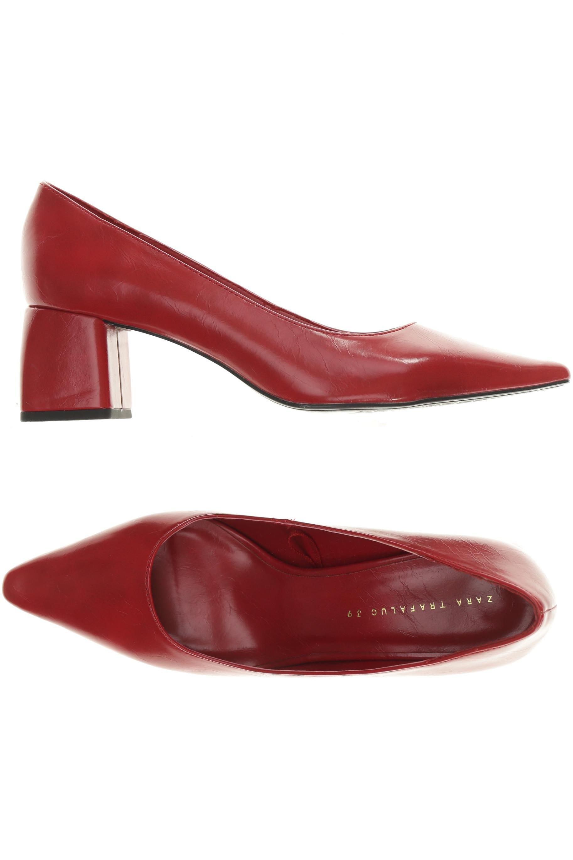 

Zara Damen Pumps, rot, Gr. 39
