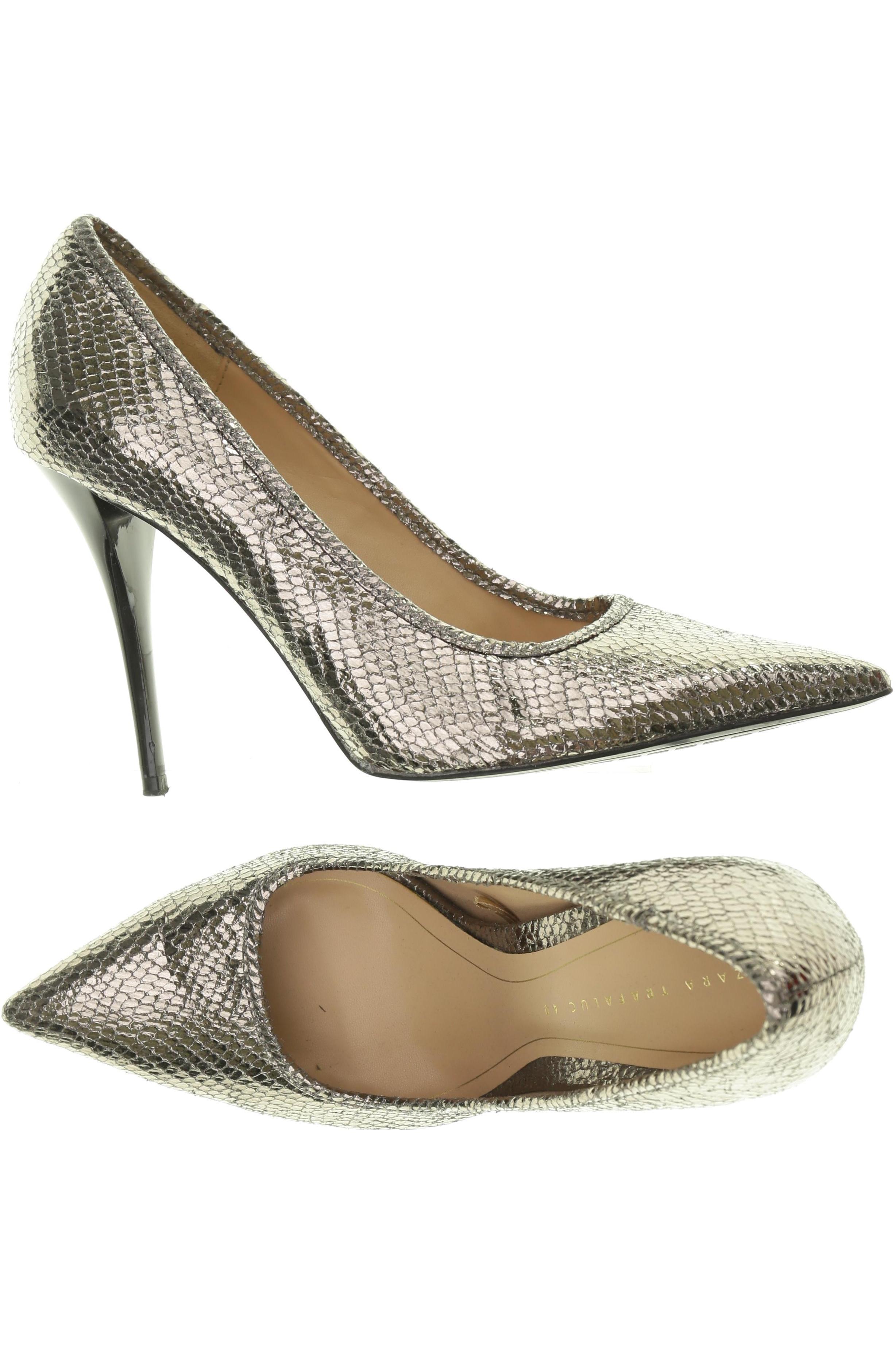 

Zara Damen Pumps, silber, Gr. 40