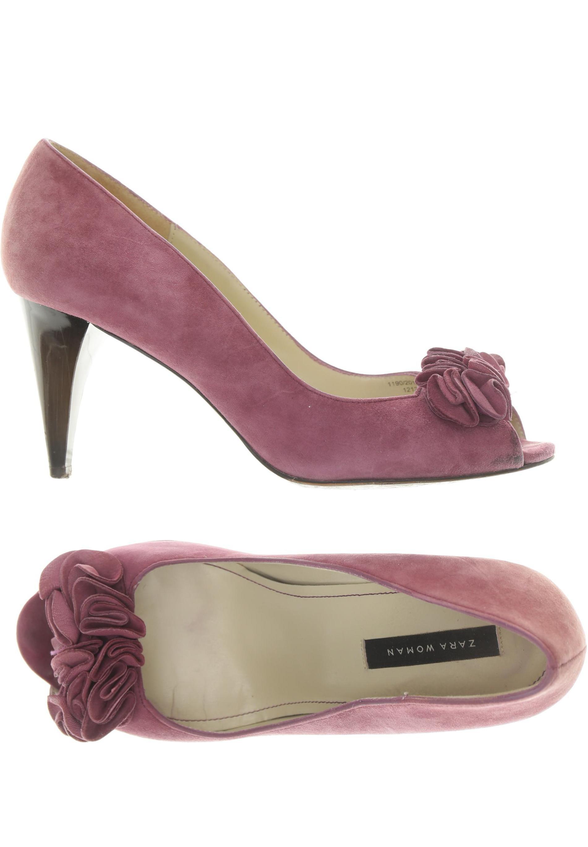 

Zara Damen Pumps, lila, Gr. 38
