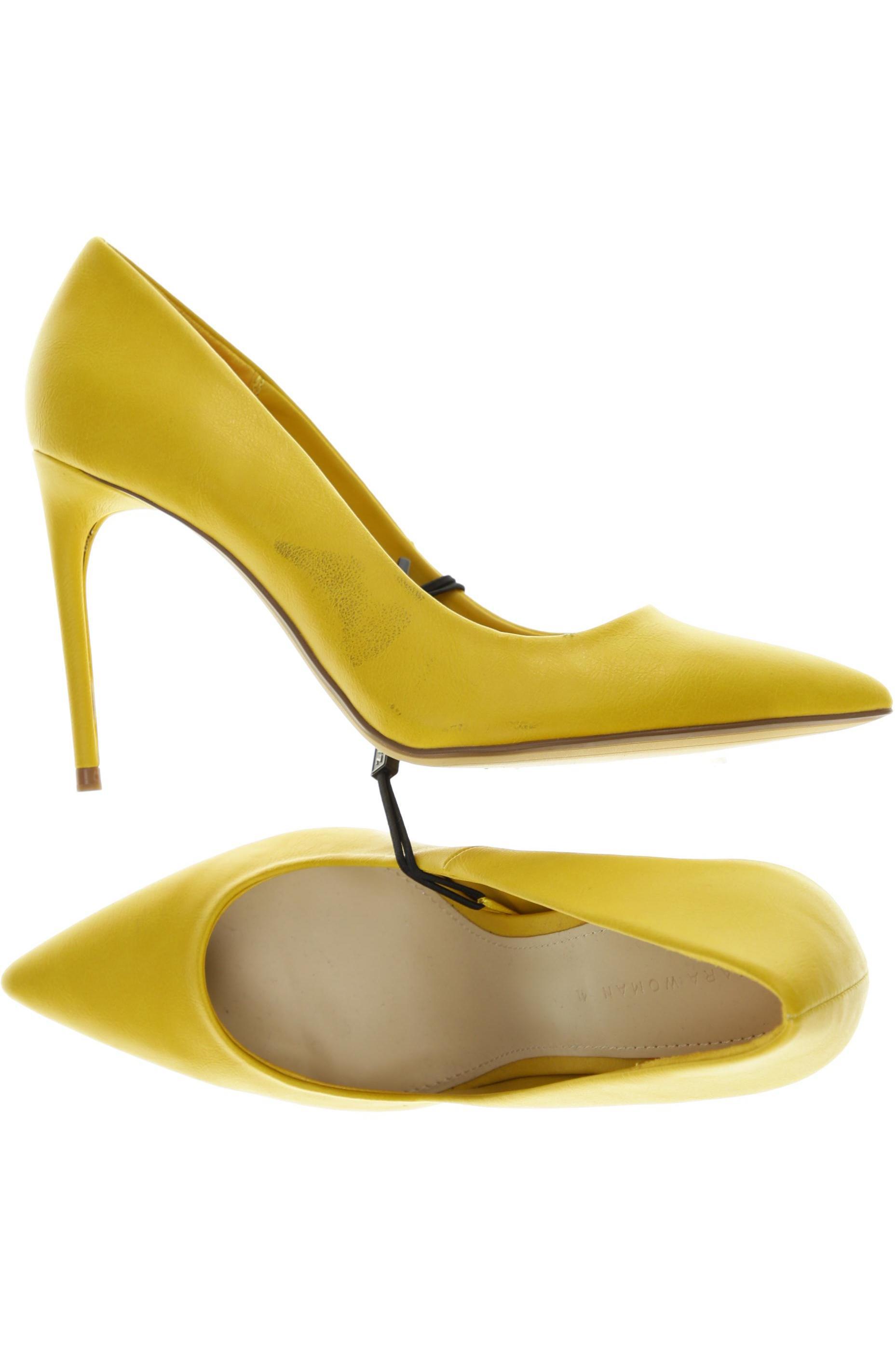 

Zara Damen Pumps, gelb, Gr. 41