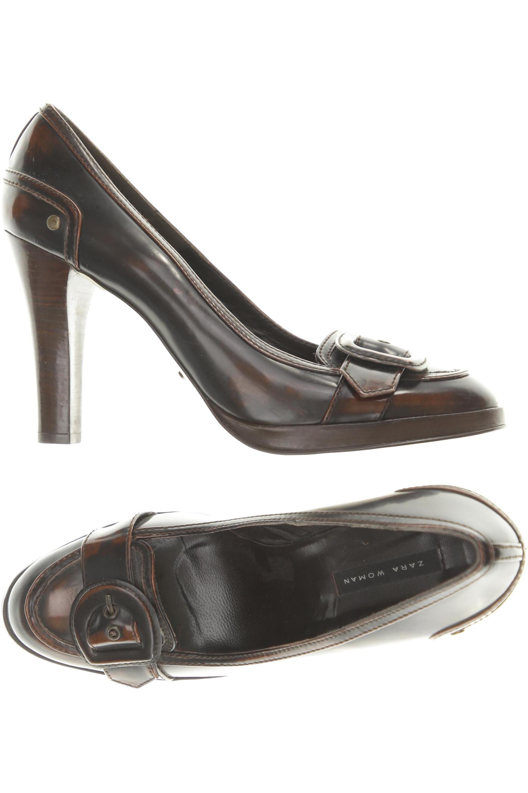 

Zara Damen Pumps, braun, Gr. 41