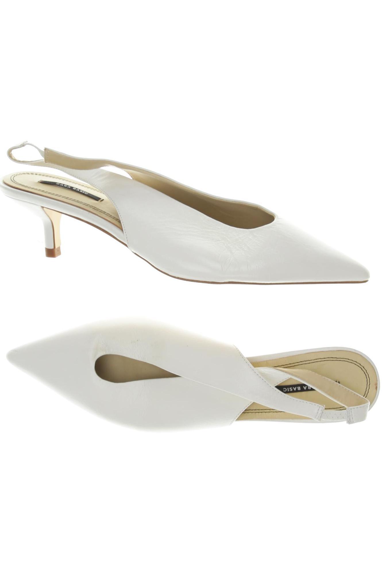 

Zara Damen Sandale, weiß, Gr. 40