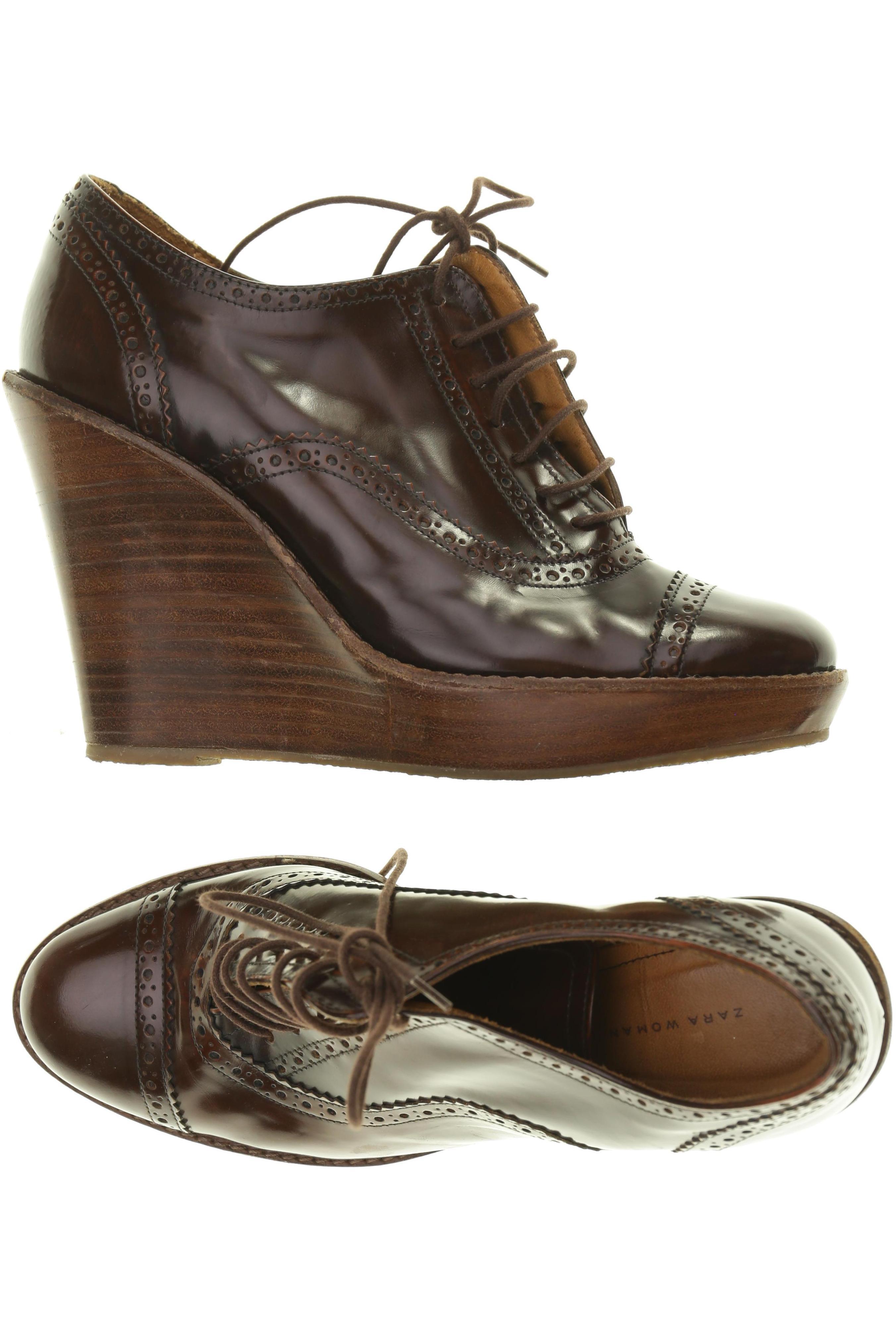 

Zara Damen Pumps, braun, Gr. 40