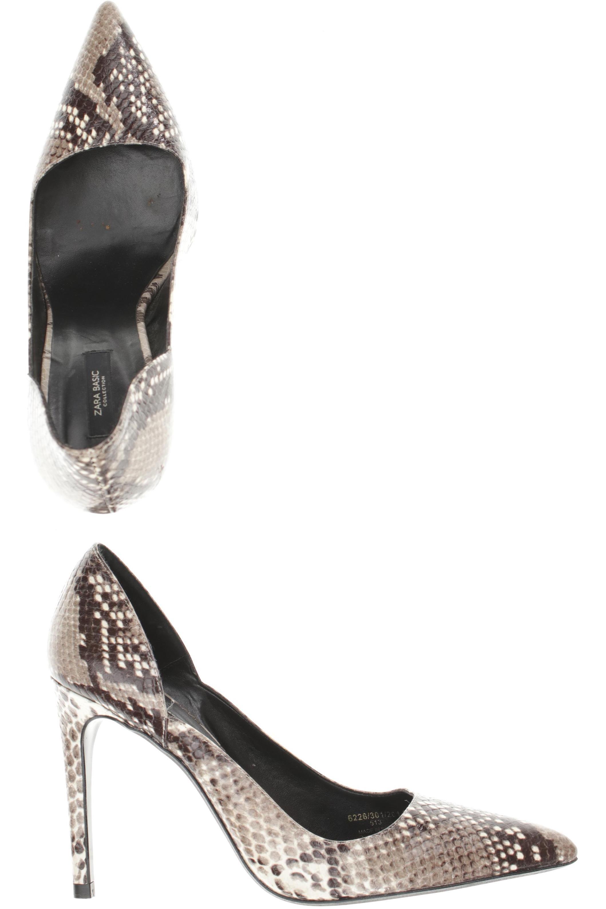 

Zara Damen Pumps, beige, Gr. 41