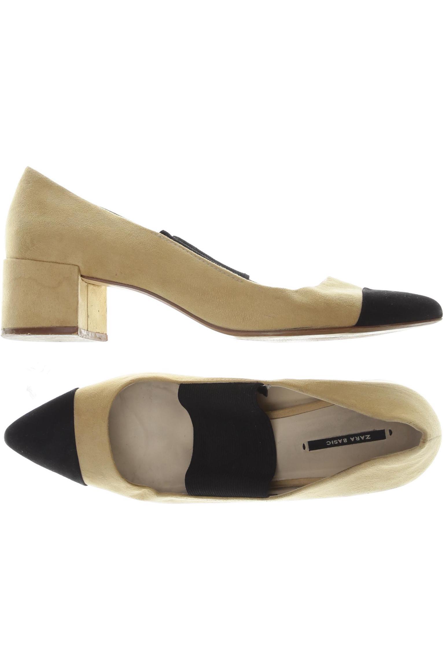 

Zara Damen Pumps, beige, Gr. 41