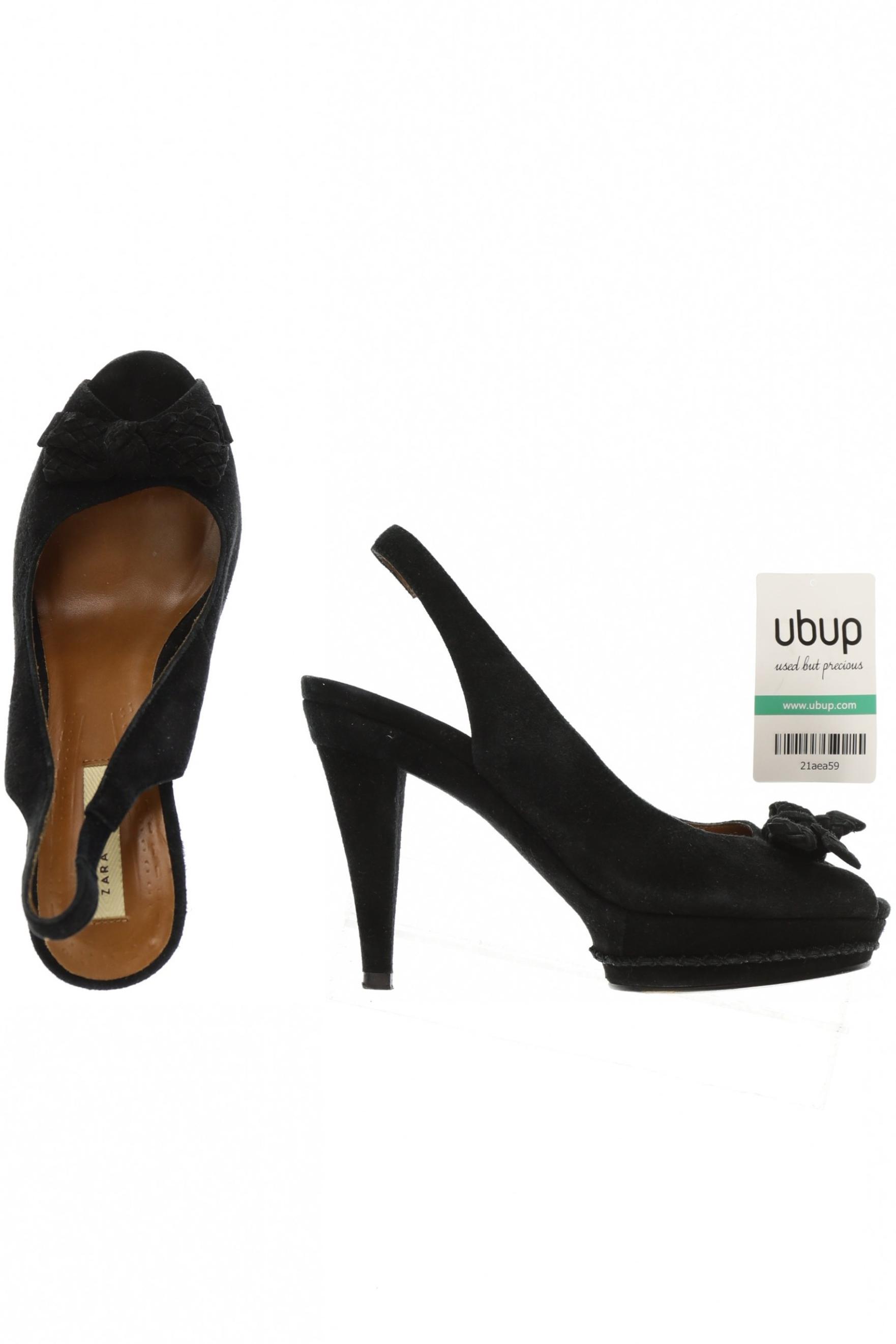 

Zara Damen Sandale, schwarz, Gr. 37