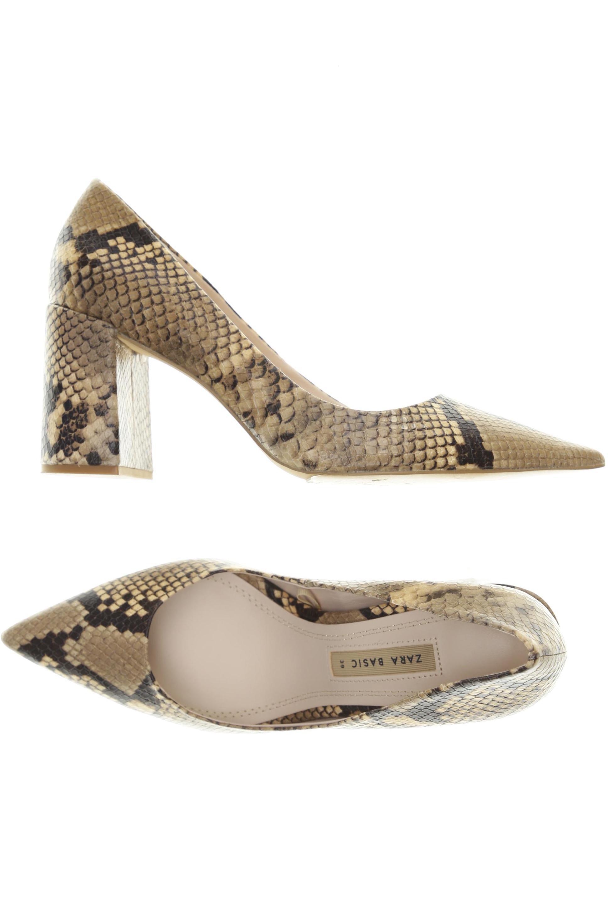 

Zara Damen Pumps, beige, Gr. 39