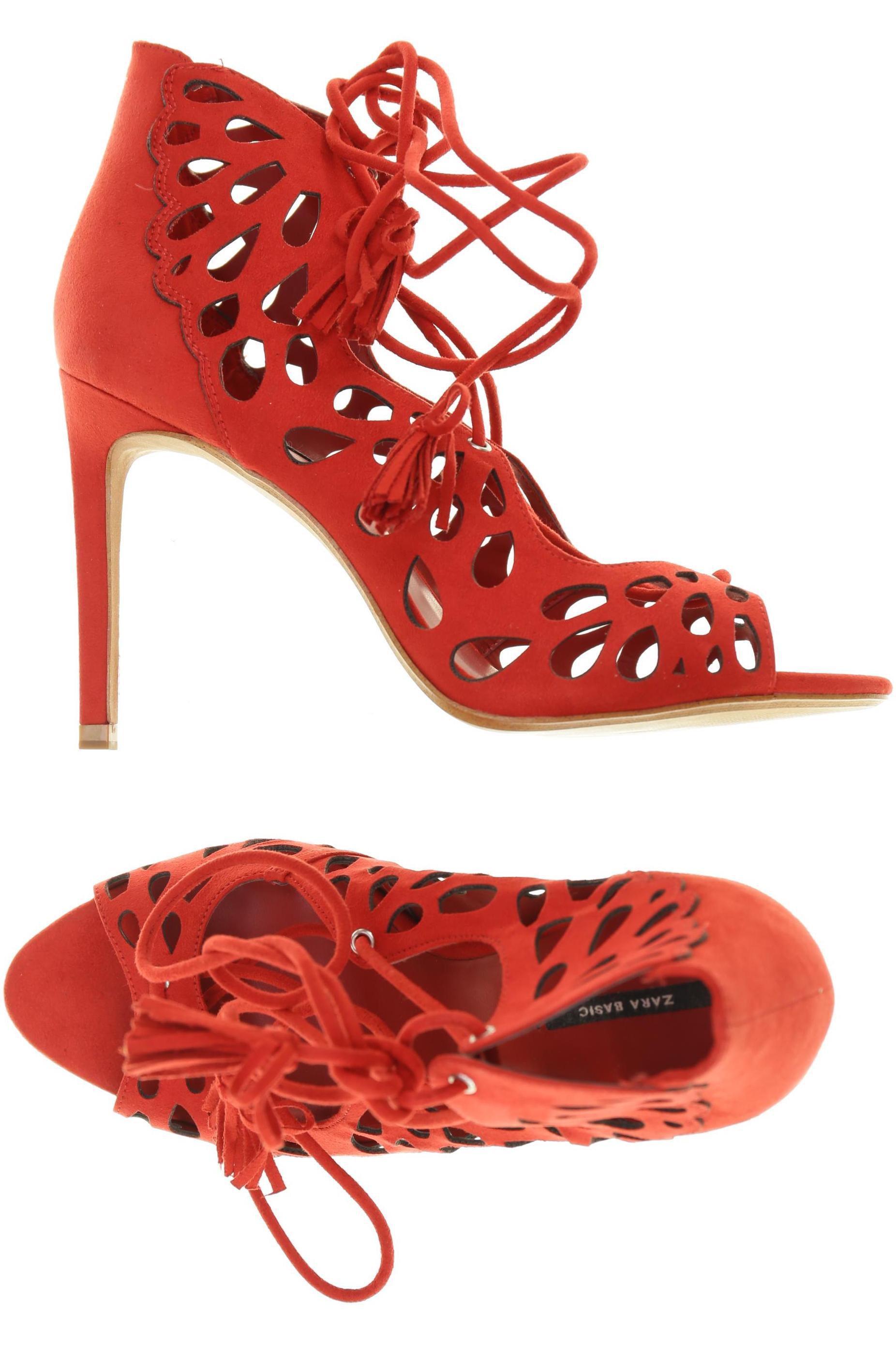

Zara Damen Pumps, rot, Gr. 39