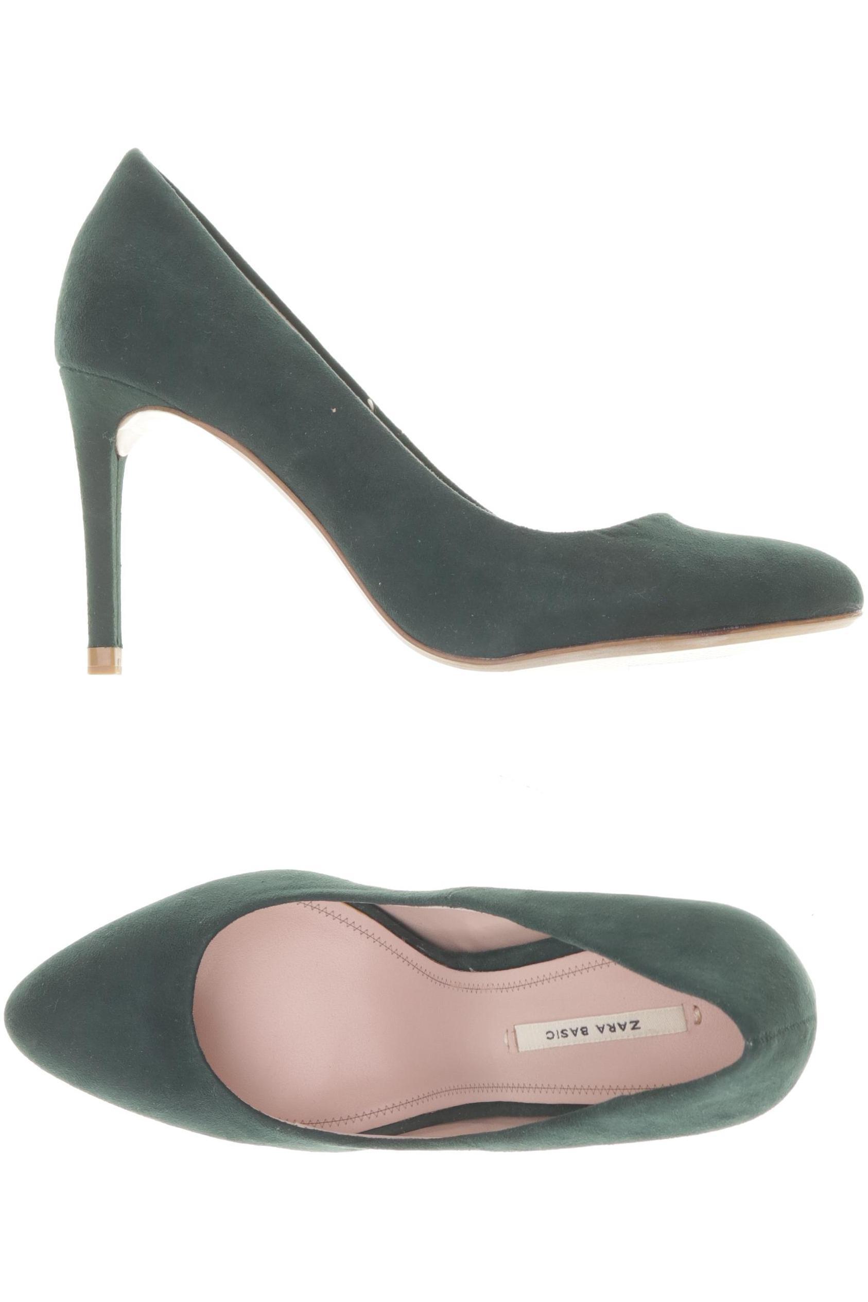 

Zara Damen Pumps, grün, Gr. 35