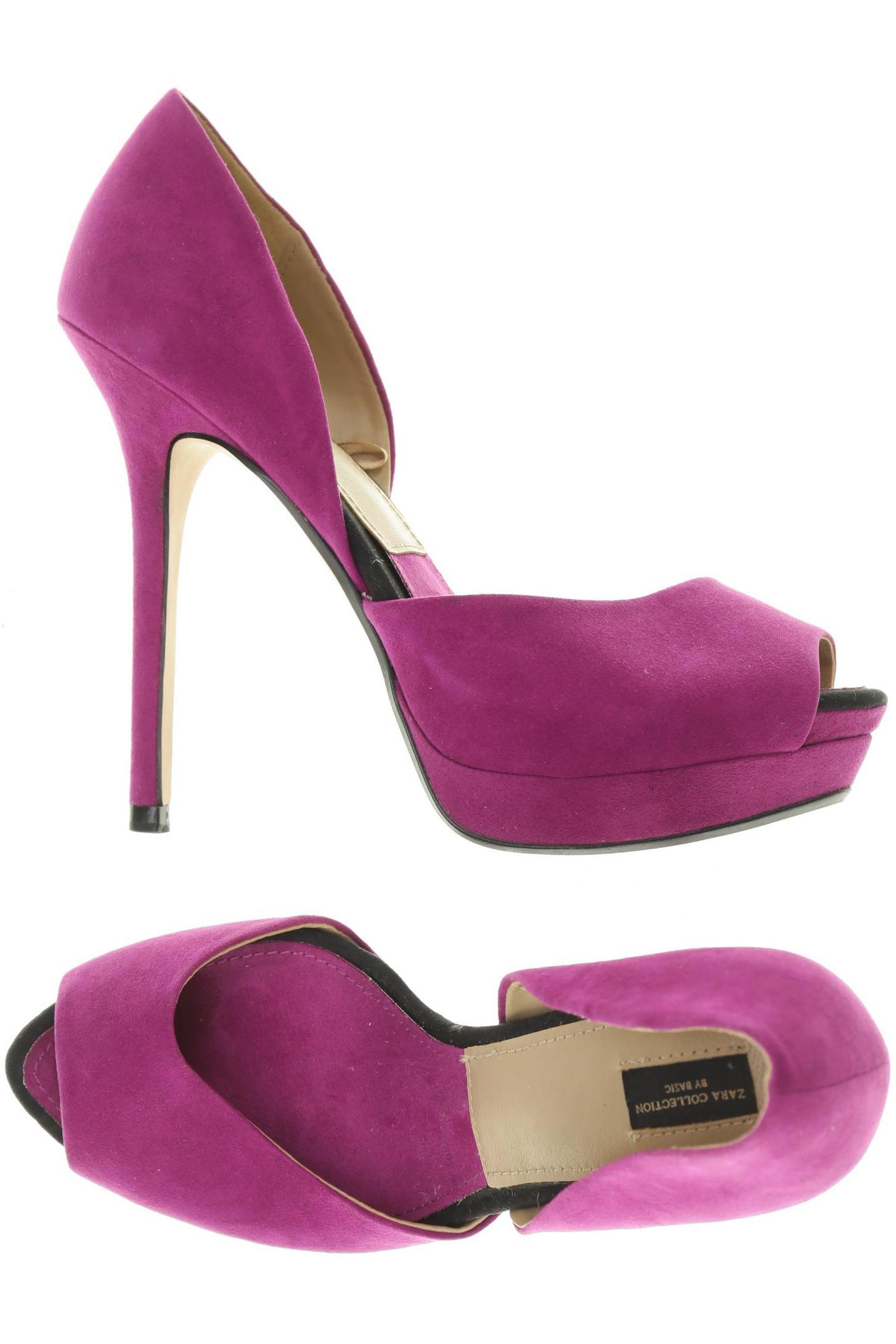 

Zara Damen Pumps, lila, Gr. 38