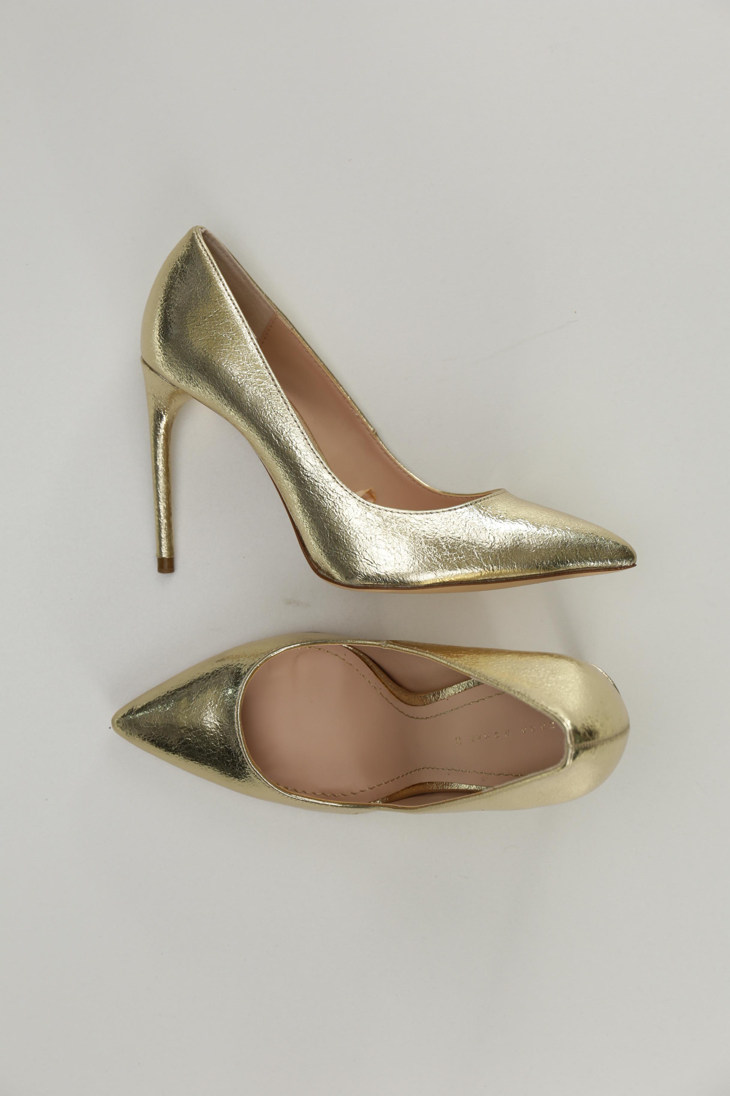 

Zara Damen Pumps, gelb, Gr. 35