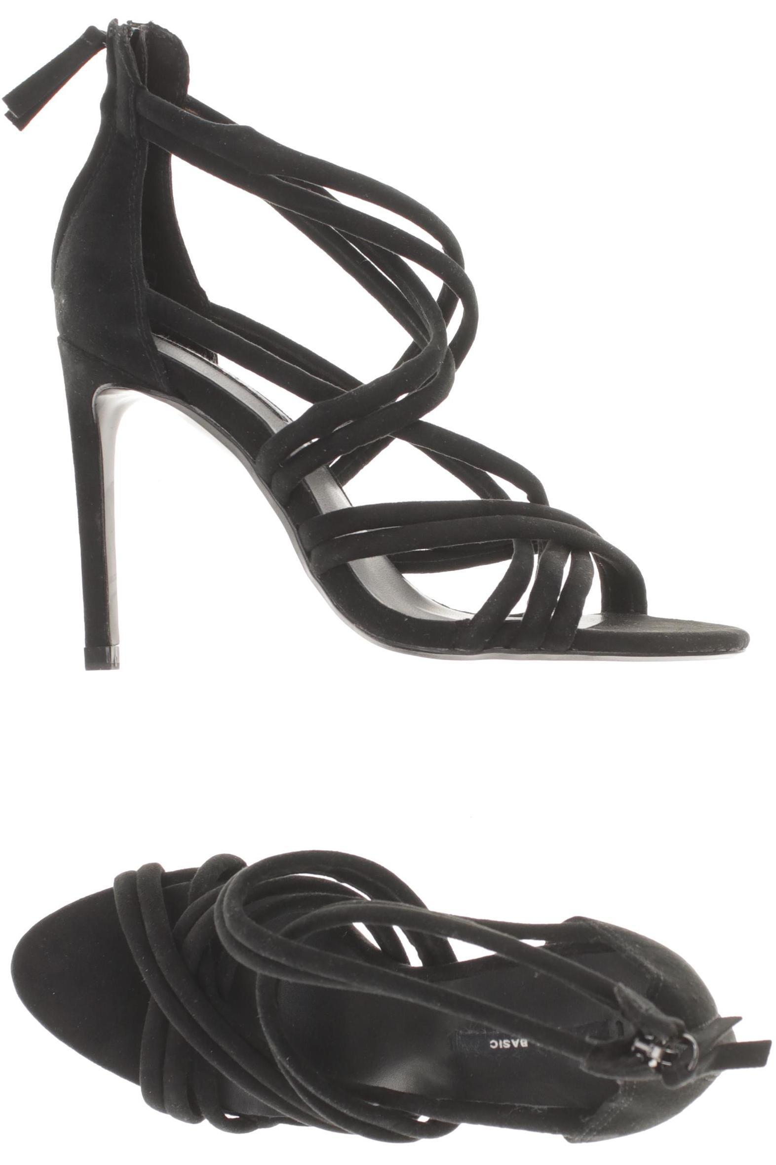 

Zara Damen Sandale, schwarz, Gr. 37