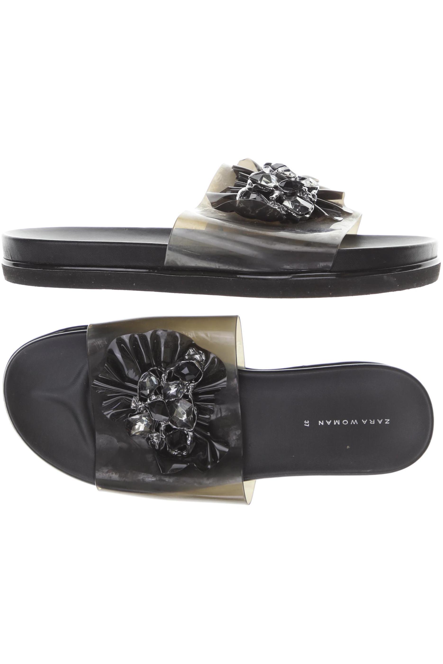 

Zara Damen Sandale, schwarz, Gr. 37