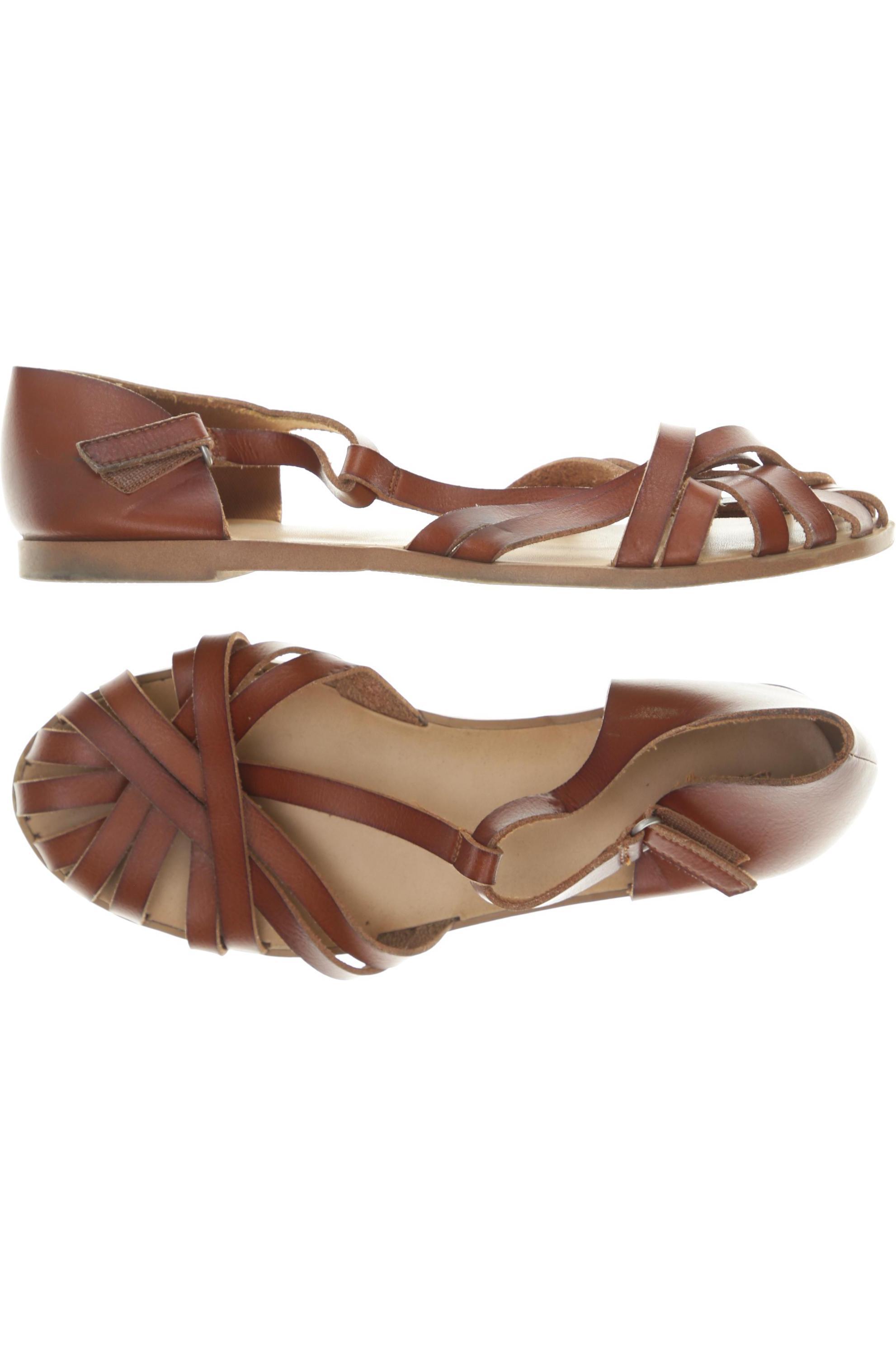 

Zara Damen Sandale, braun, Gr. 37