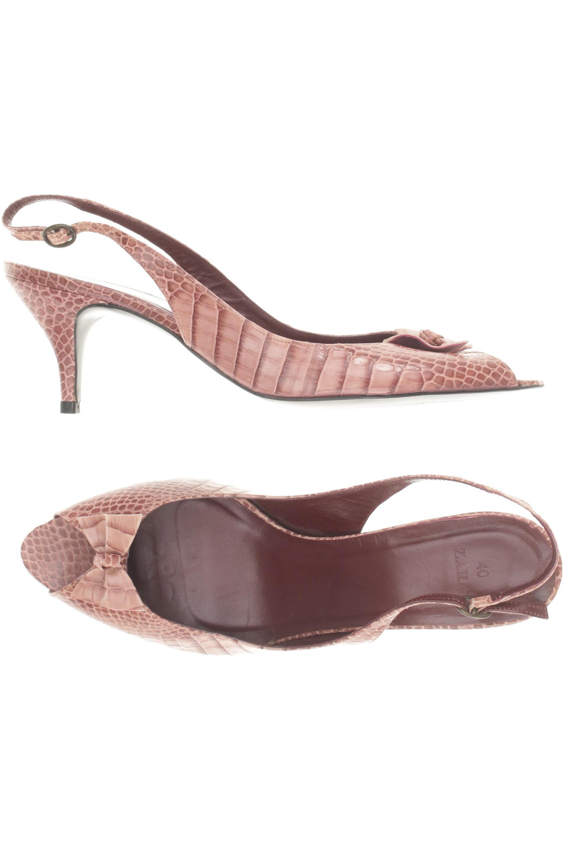 

Zara Damen Sandale, lila, Gr. 40