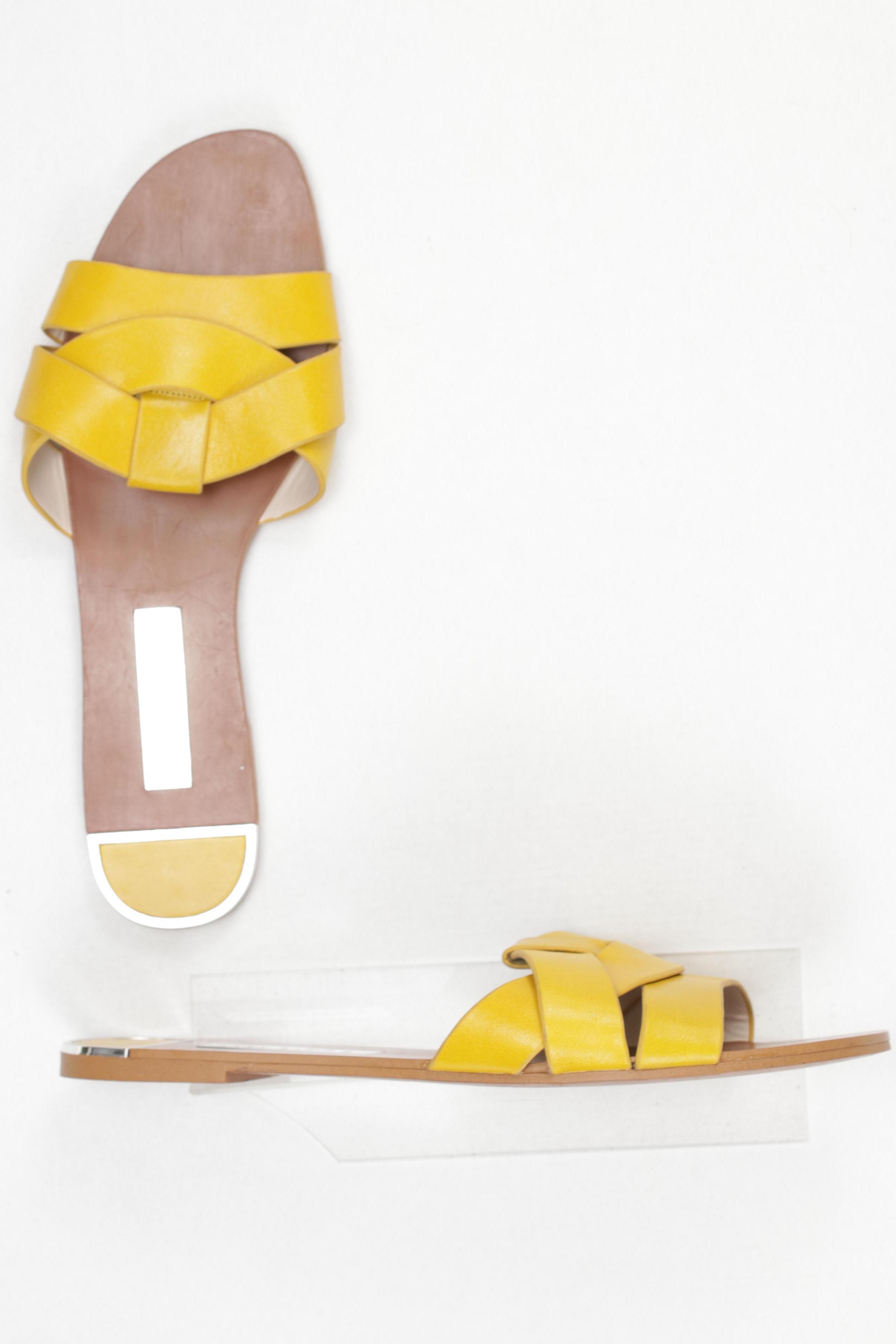 

Zara Damen Sandale, orange, Gr. 40