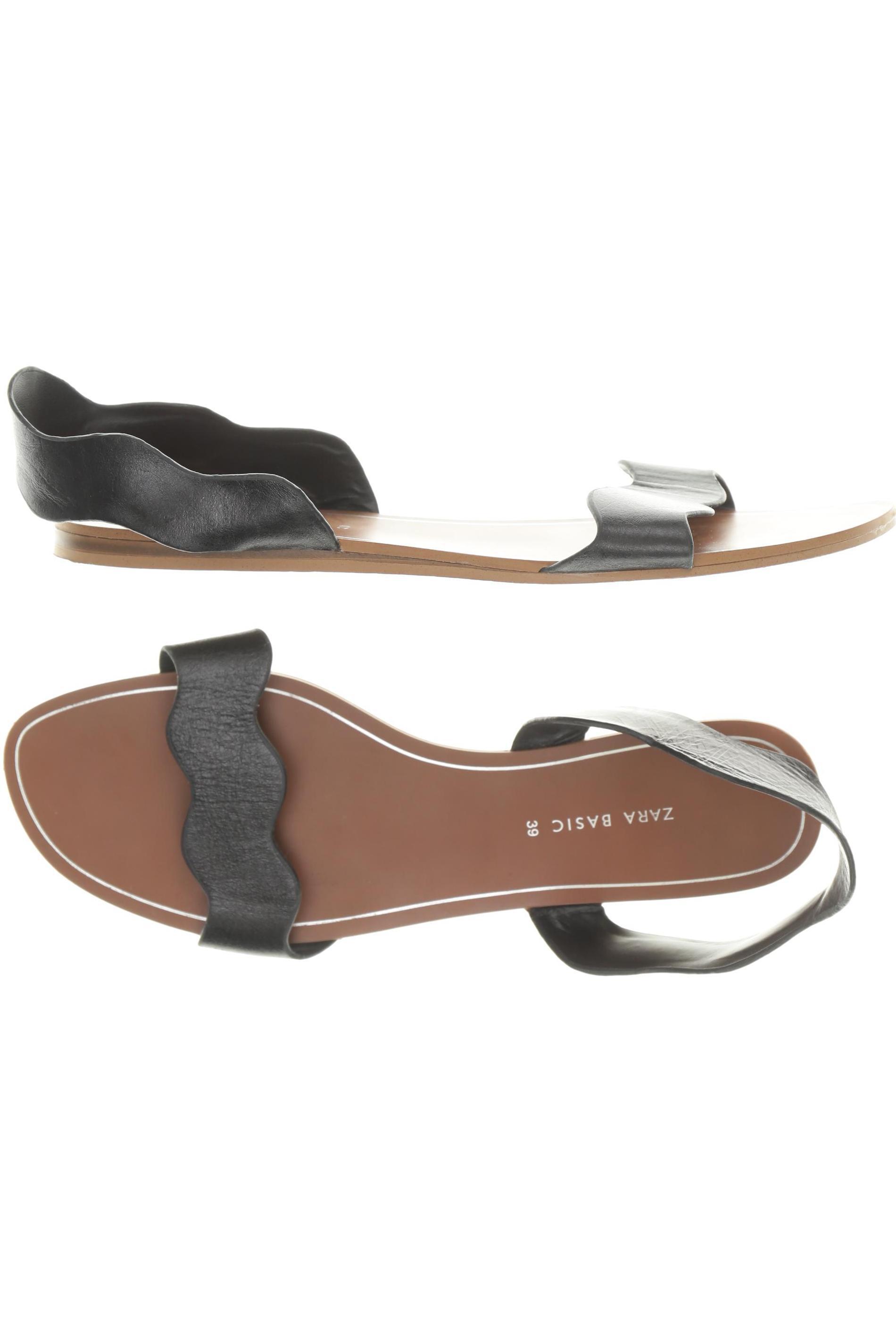 

Zara Damen Sandale, schwarz, Gr. 39