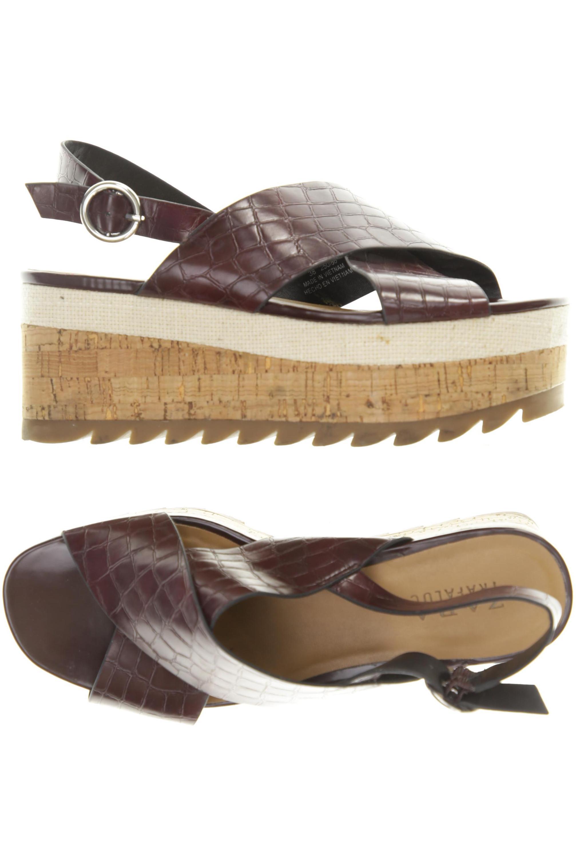 

Zara Damen Sandale, rot, Gr. 38