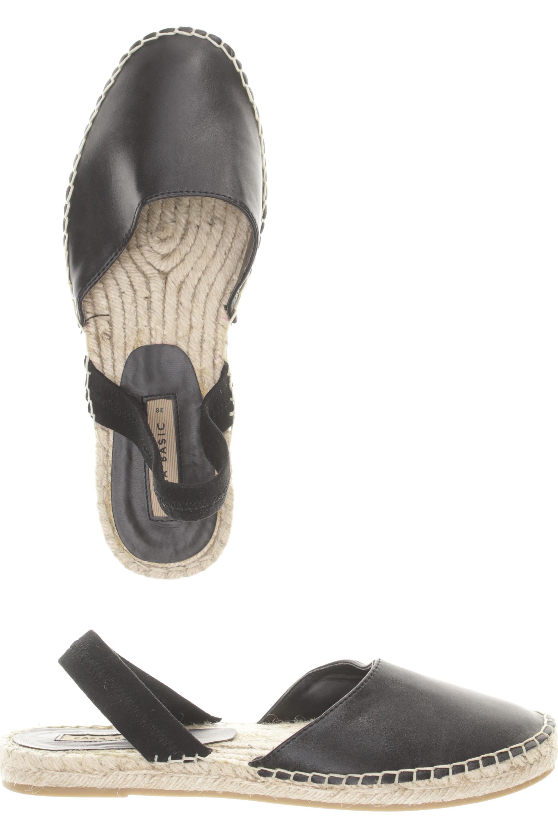 

Zara Damen Sandale, schwarz, Gr. 38