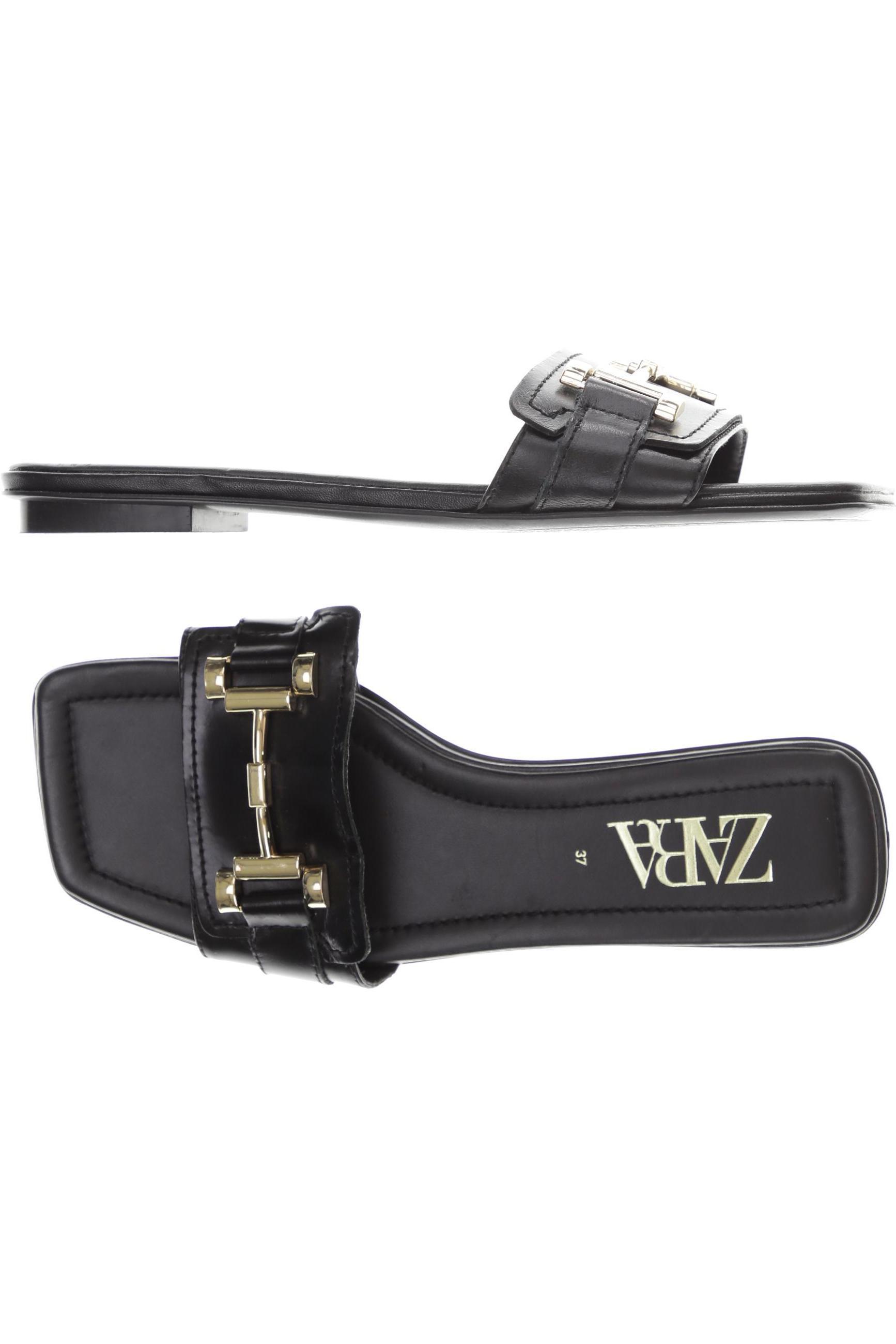 

Zara Damen Sandale, schwarz, Gr. 37