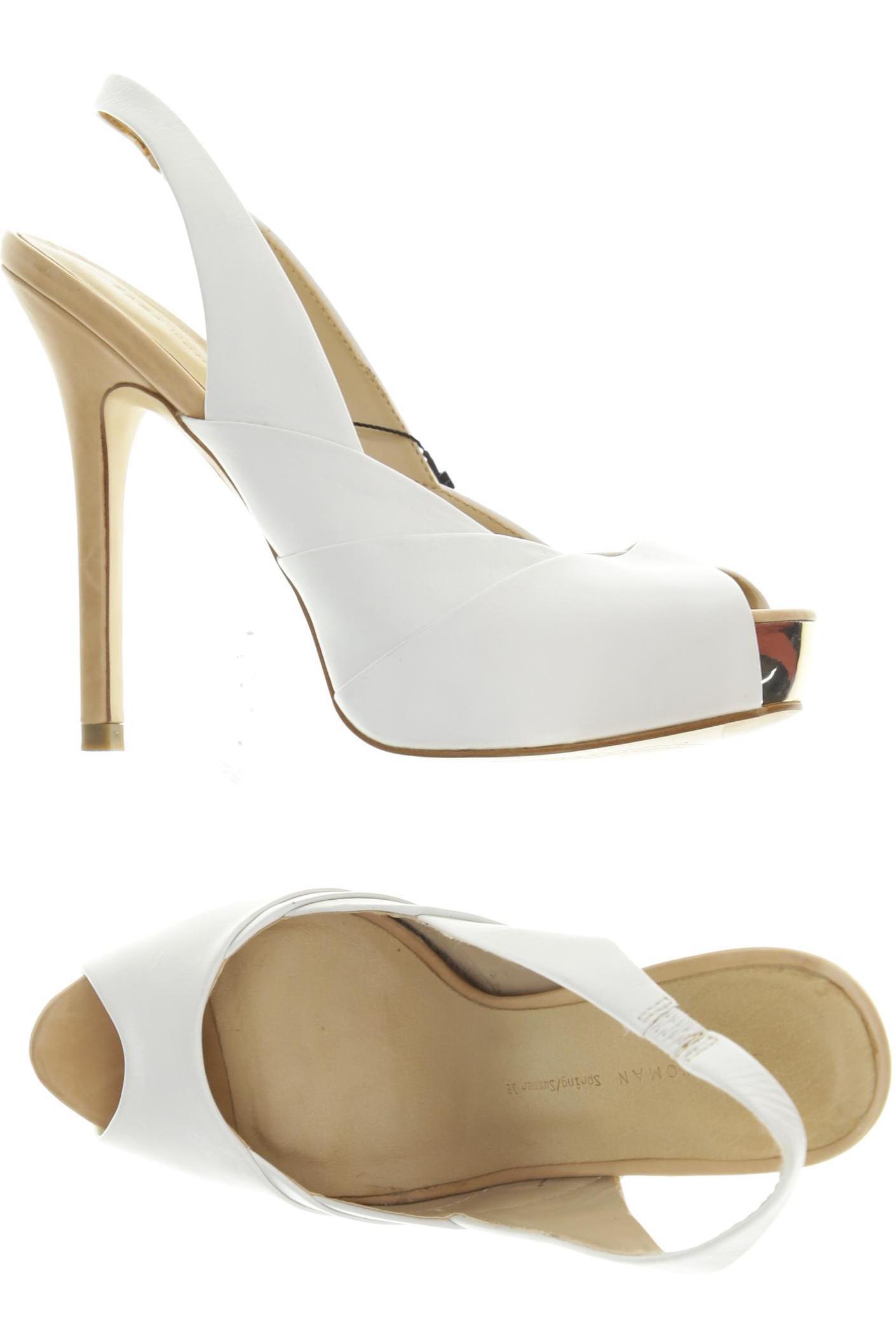 

Zara Damen Sandale, weiß, Gr. 36