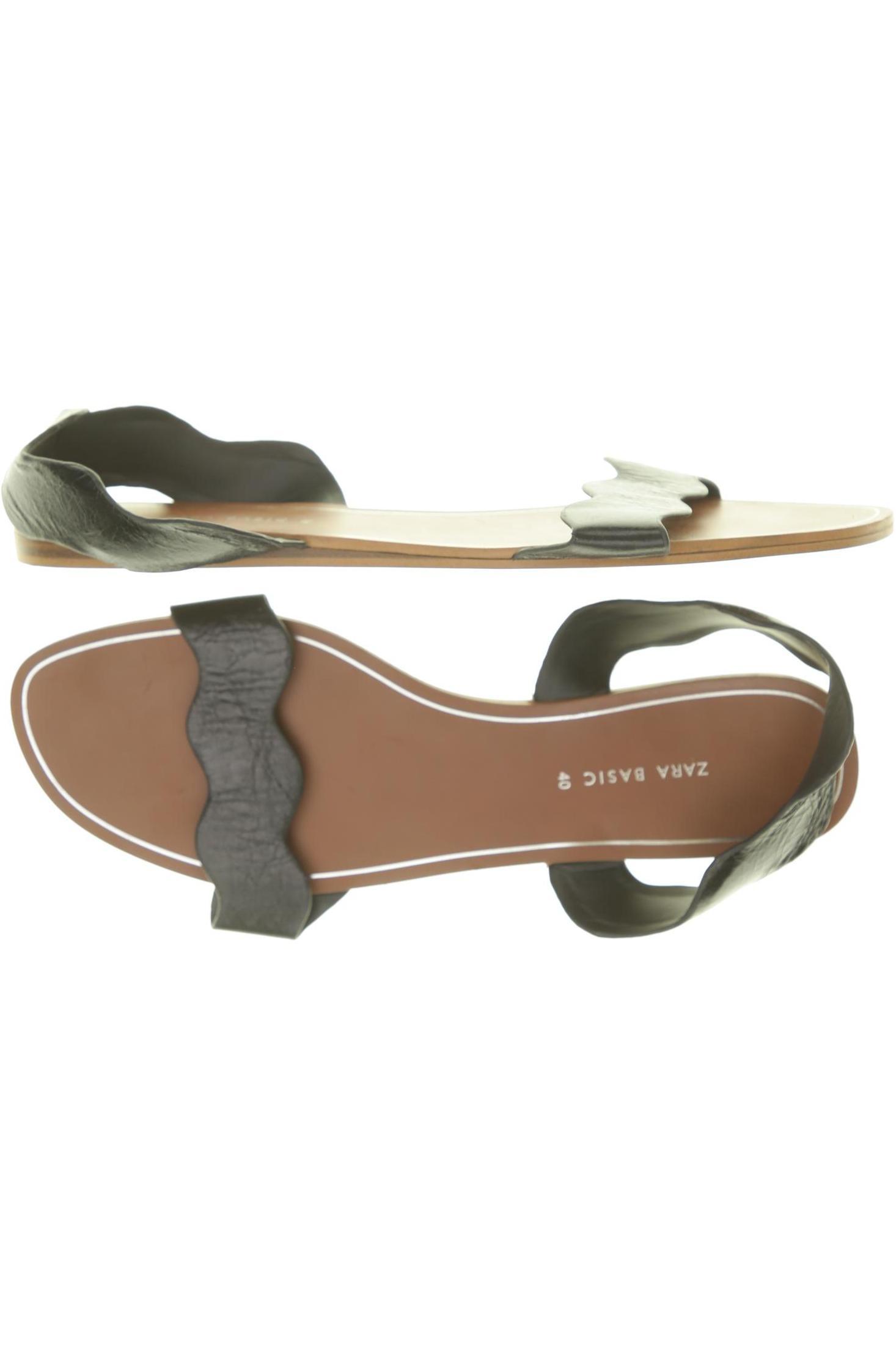 

Zara Damen Sandale, schwarz, Gr. 40