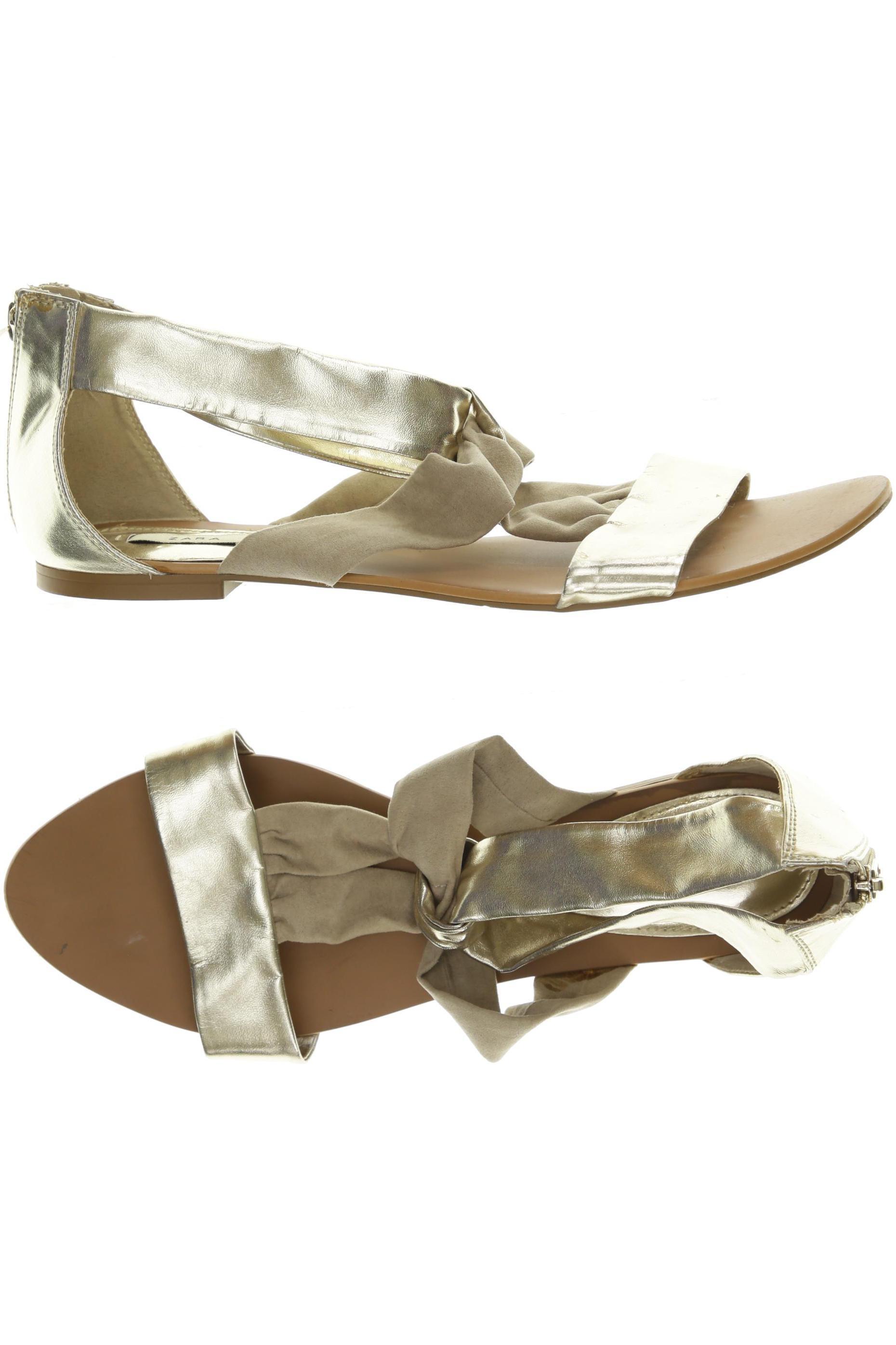 

Zara Damen Sandale, beige, Gr. 41