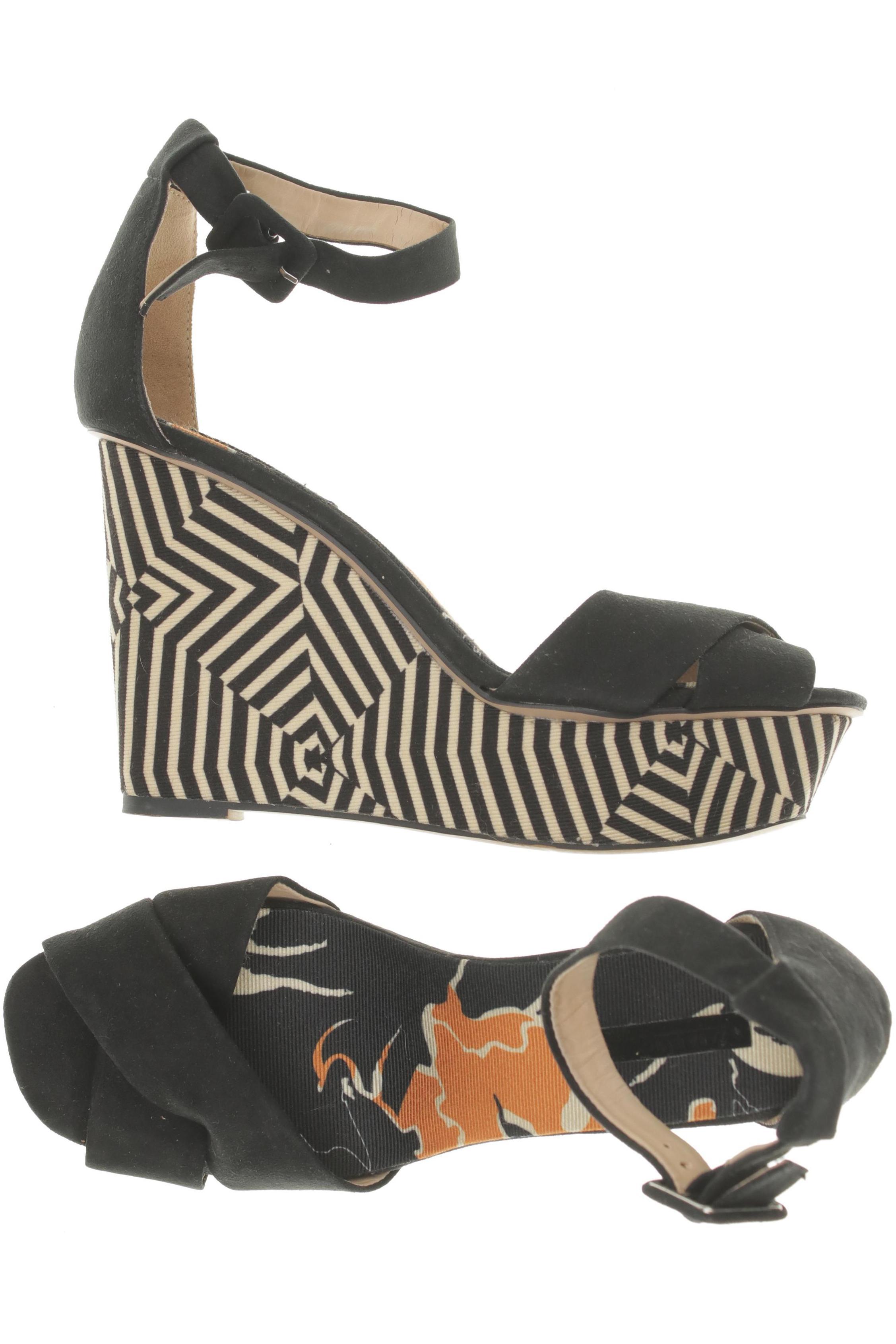 

Zara Damen Sandale, schwarz, Gr. 40