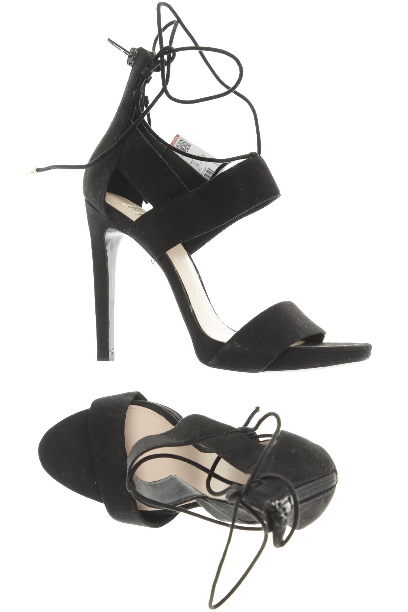 

Zara Damen Sandale, schwarz, Gr. 37