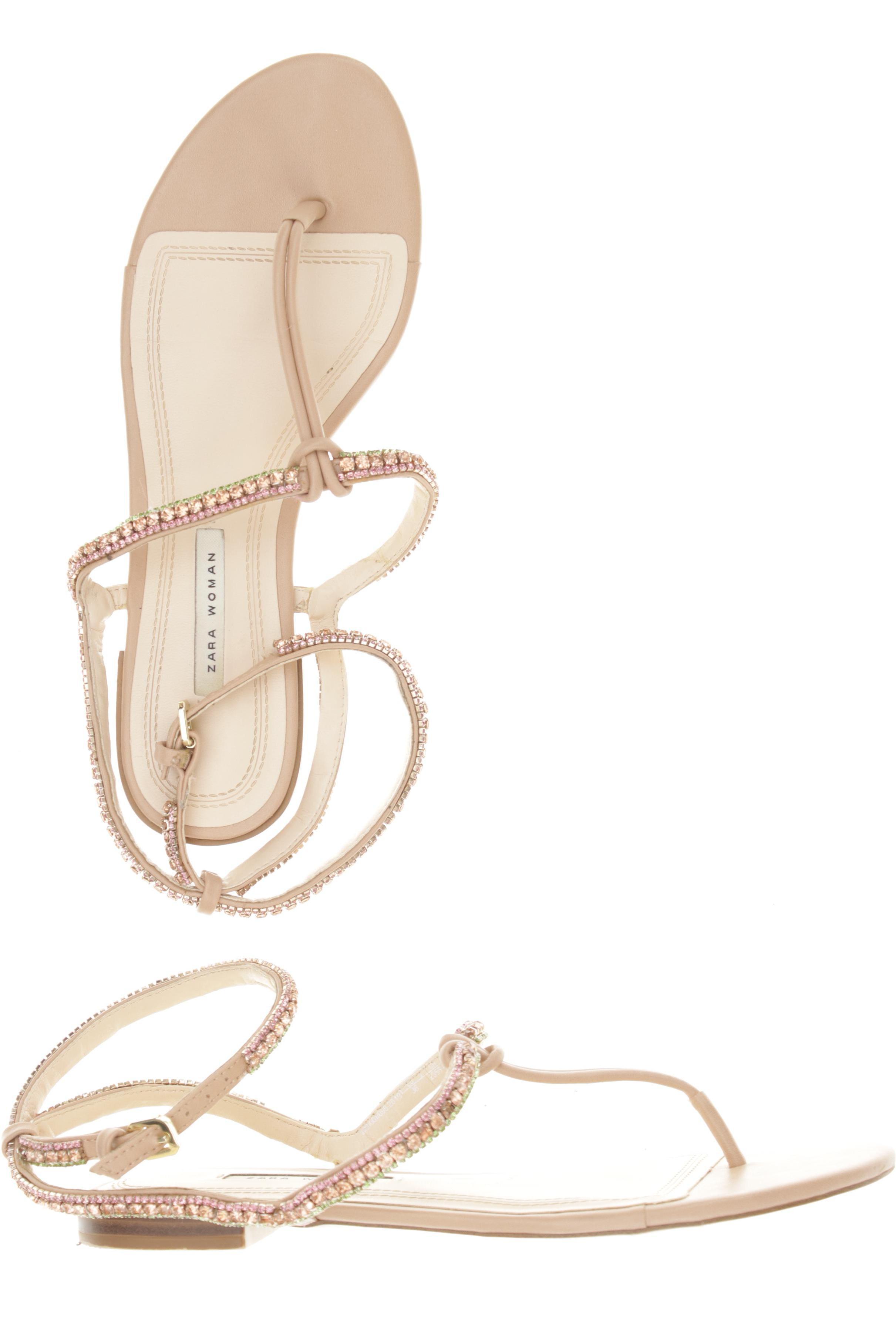 

Zara Damen Sandale, beige, Gr. 36