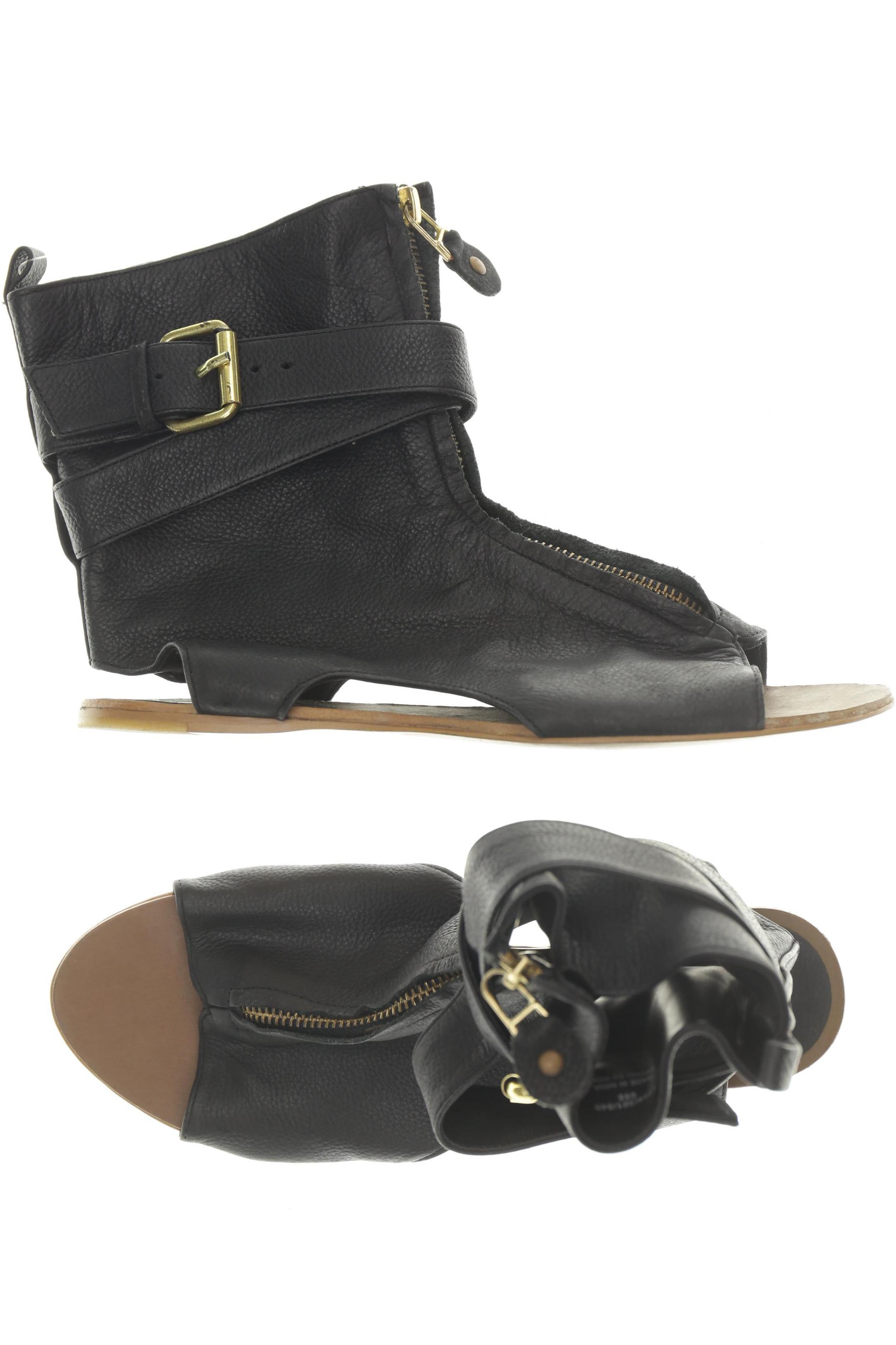 

Zara Damen Sandale, schwarz, Gr. 38