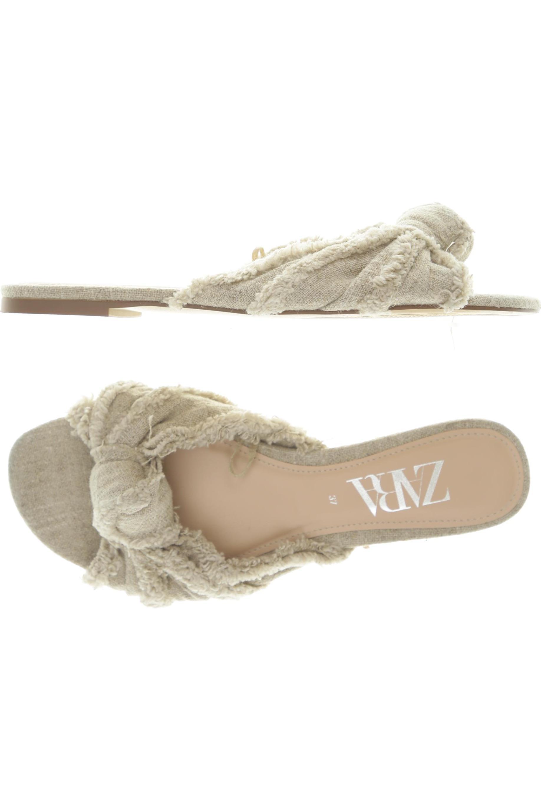 

Zara Damen Sandale, beige, Gr. 37