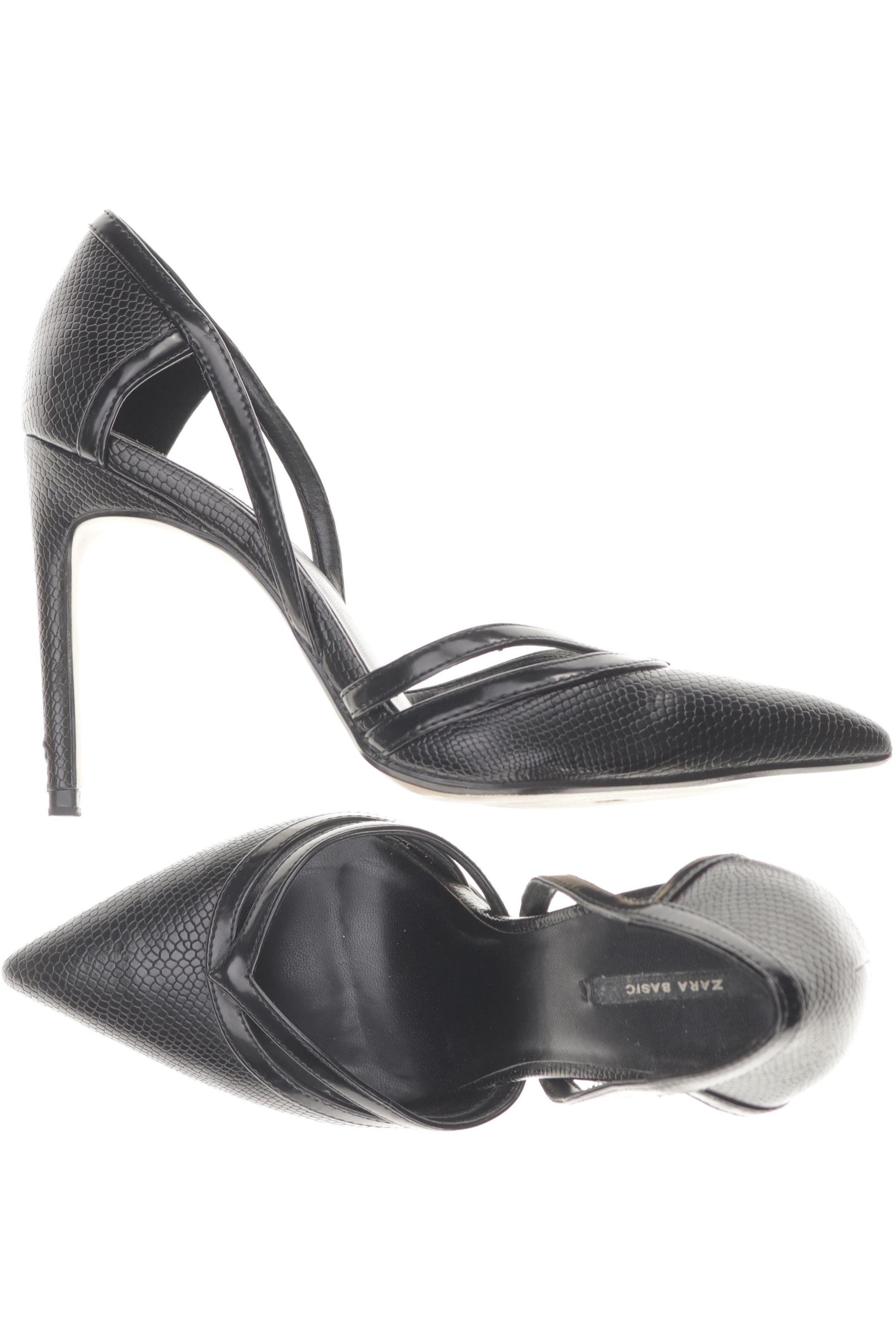 

Zara Damen Sandale, schwarz, Gr. 38