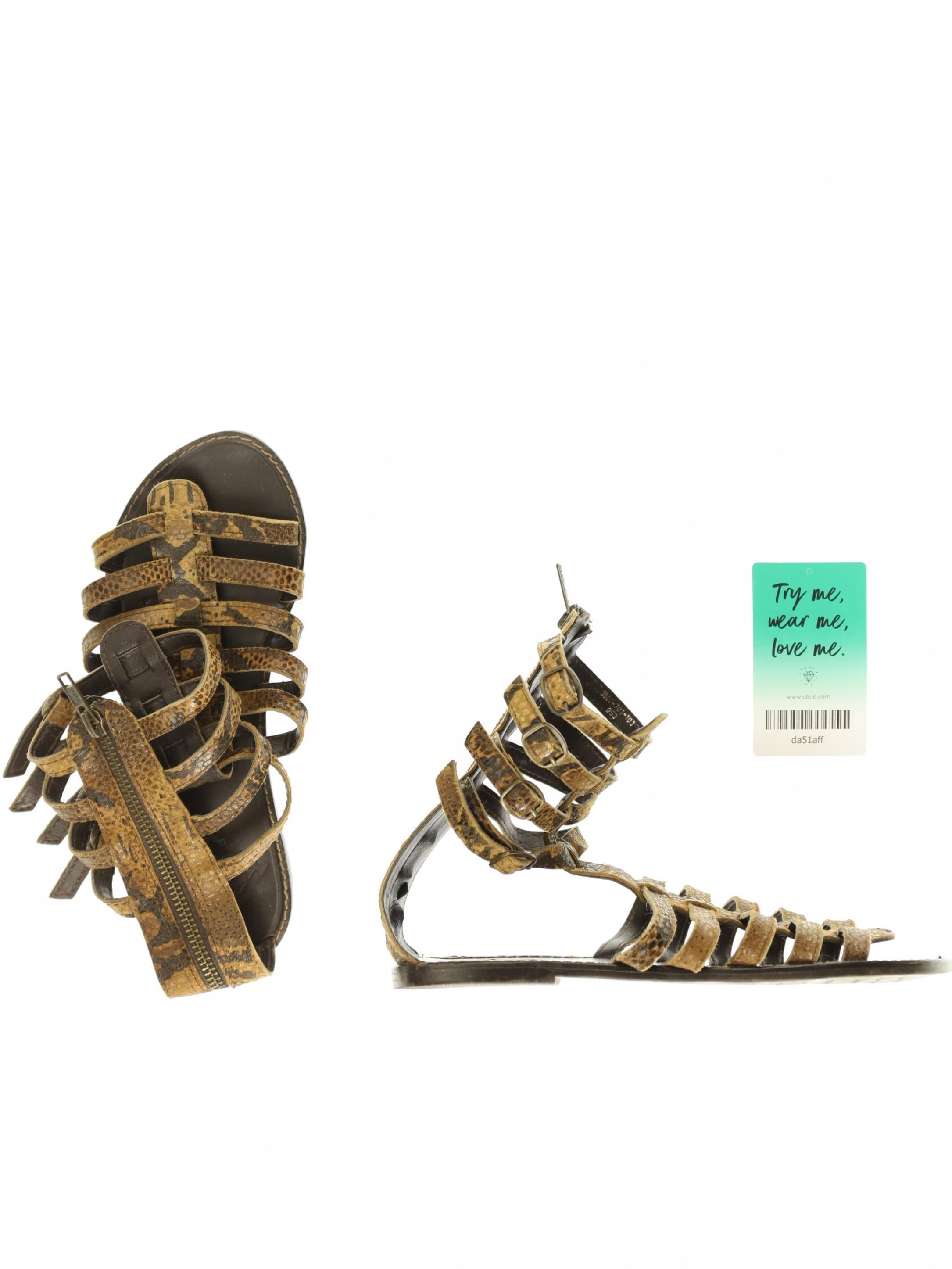 

Zara Damen Sandale, braun, Gr. 36