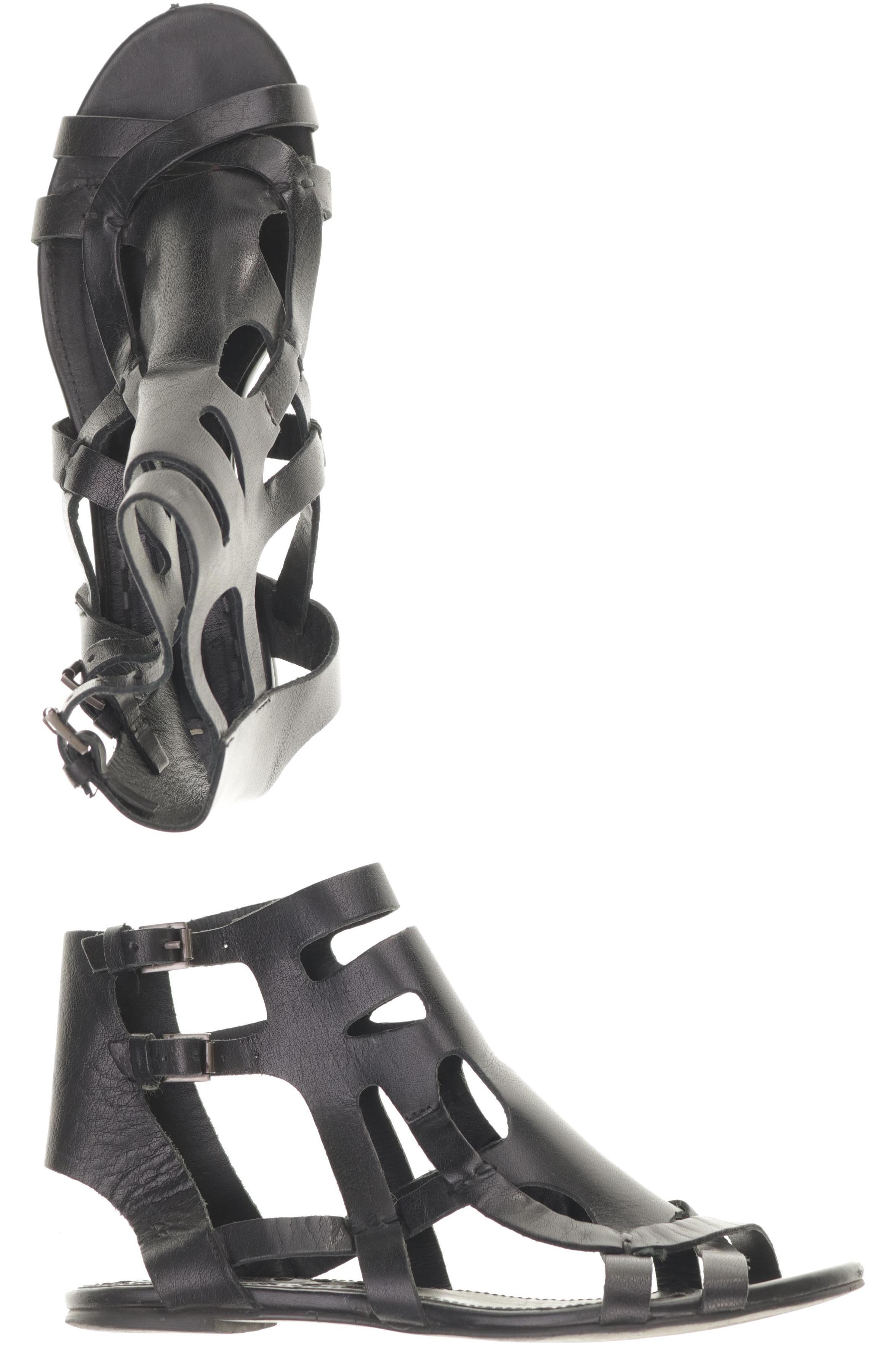 

Zara Damen Sandale, schwarz, Gr. 38