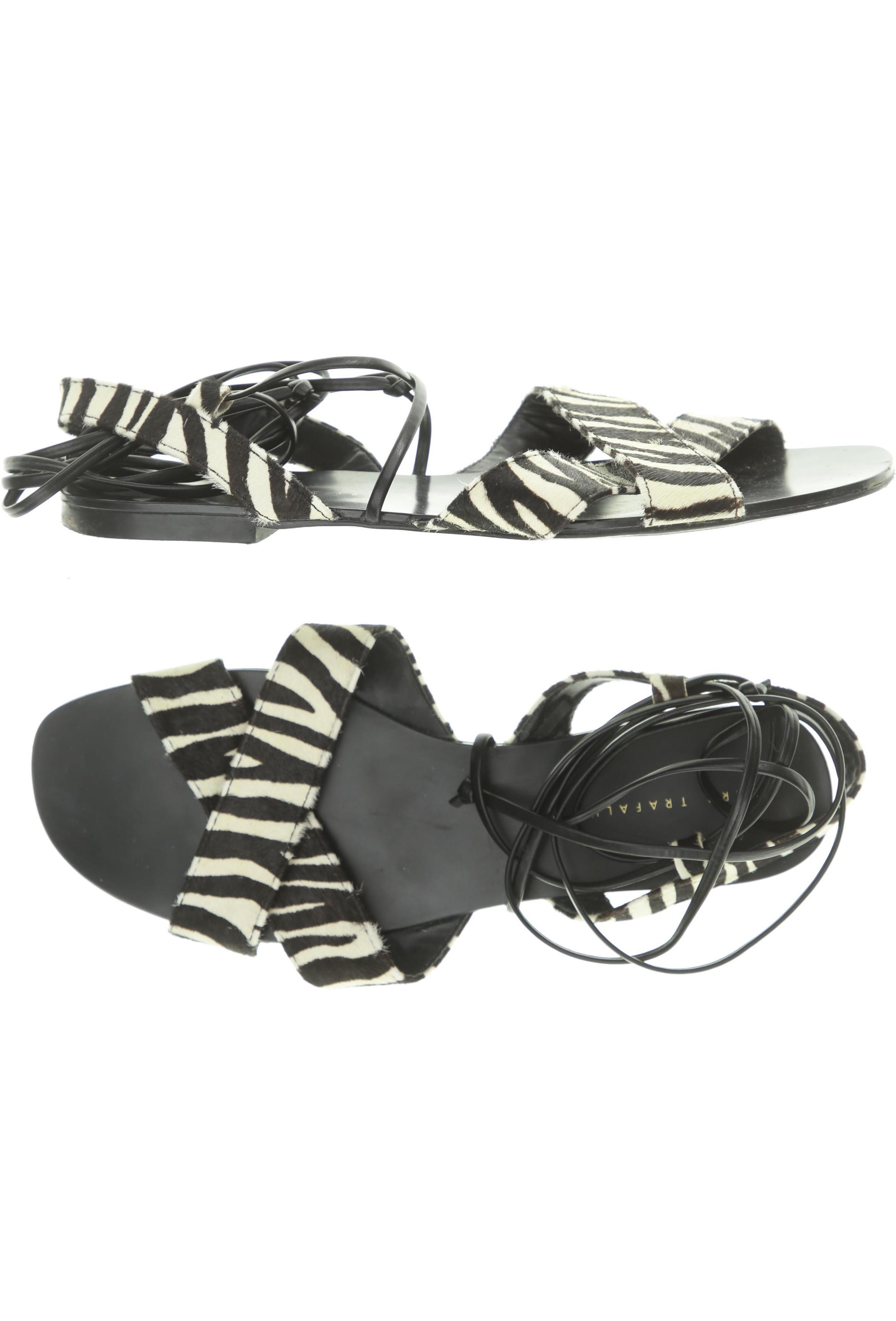 

Zara Damen Sandale, schwarz, Gr. 38