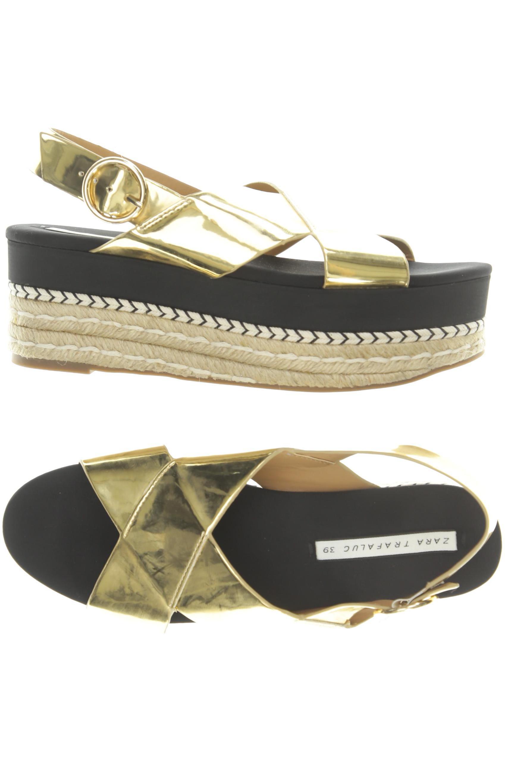 

Zara Damen Sandale, gelb, Gr. 39