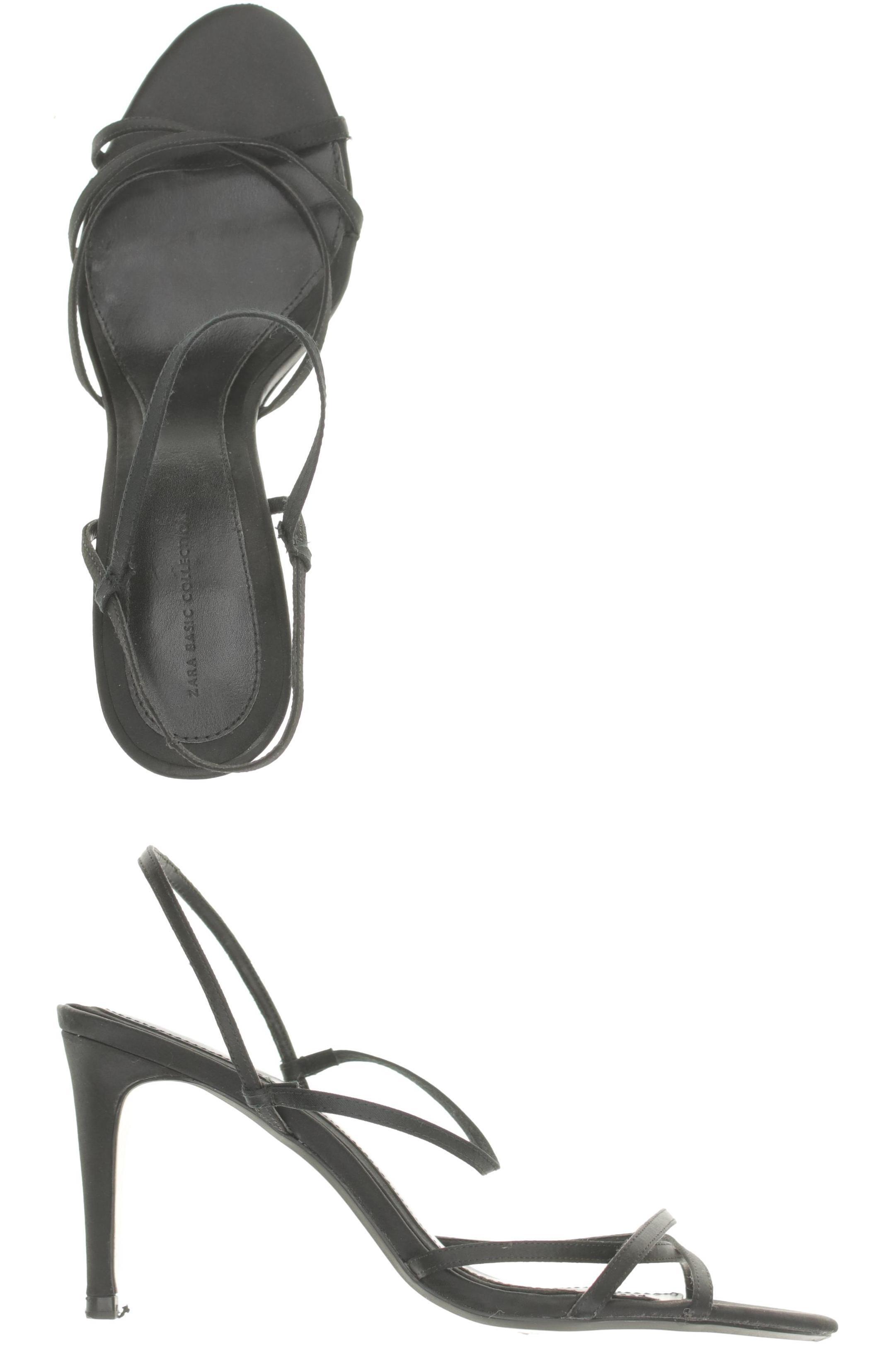 

Zara Damen Sandale, schwarz, Gr. 40