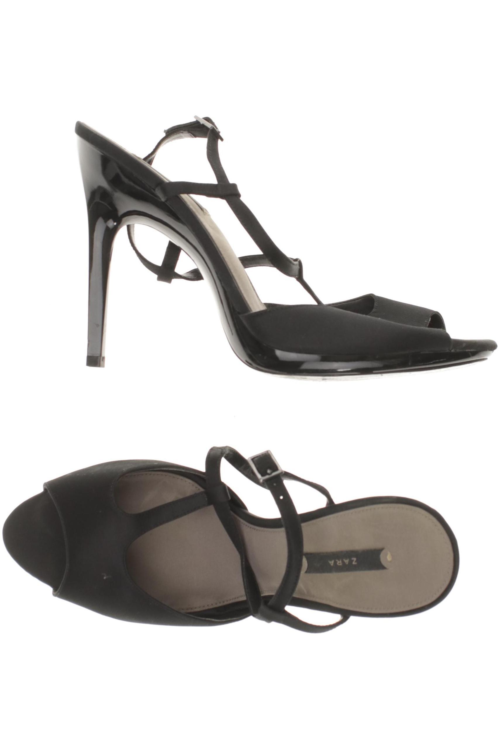 

Zara Damen Sandale, schwarz, Gr. 41