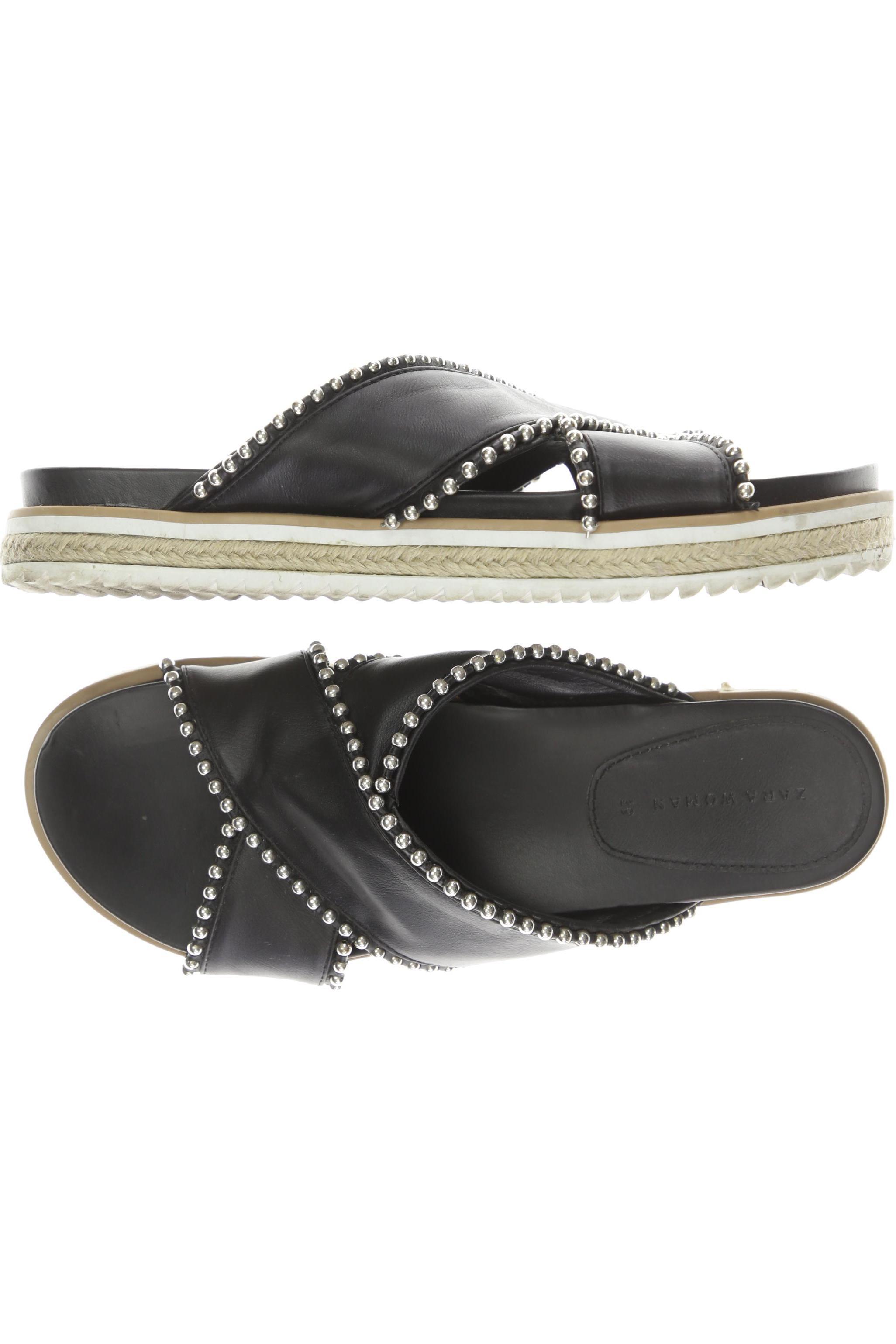 

Zara Damen Sandale, schwarz, Gr. 39