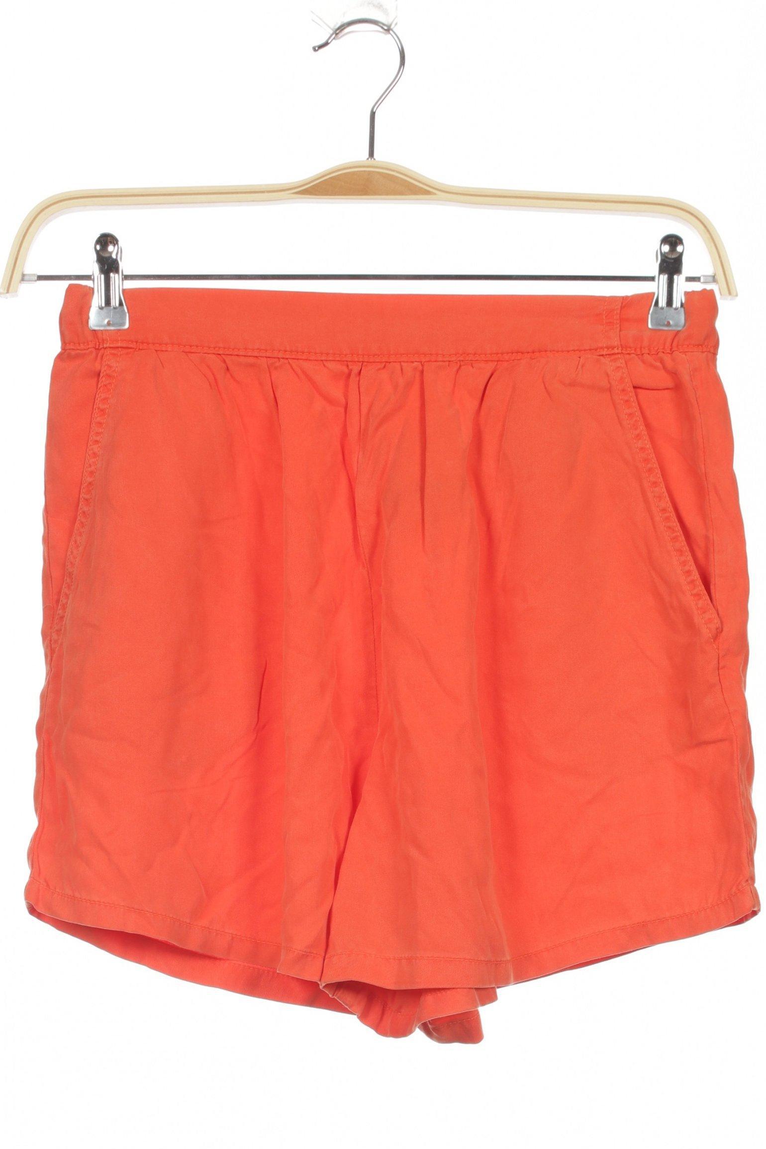 

Zara Damen Shorts, orange, Gr.