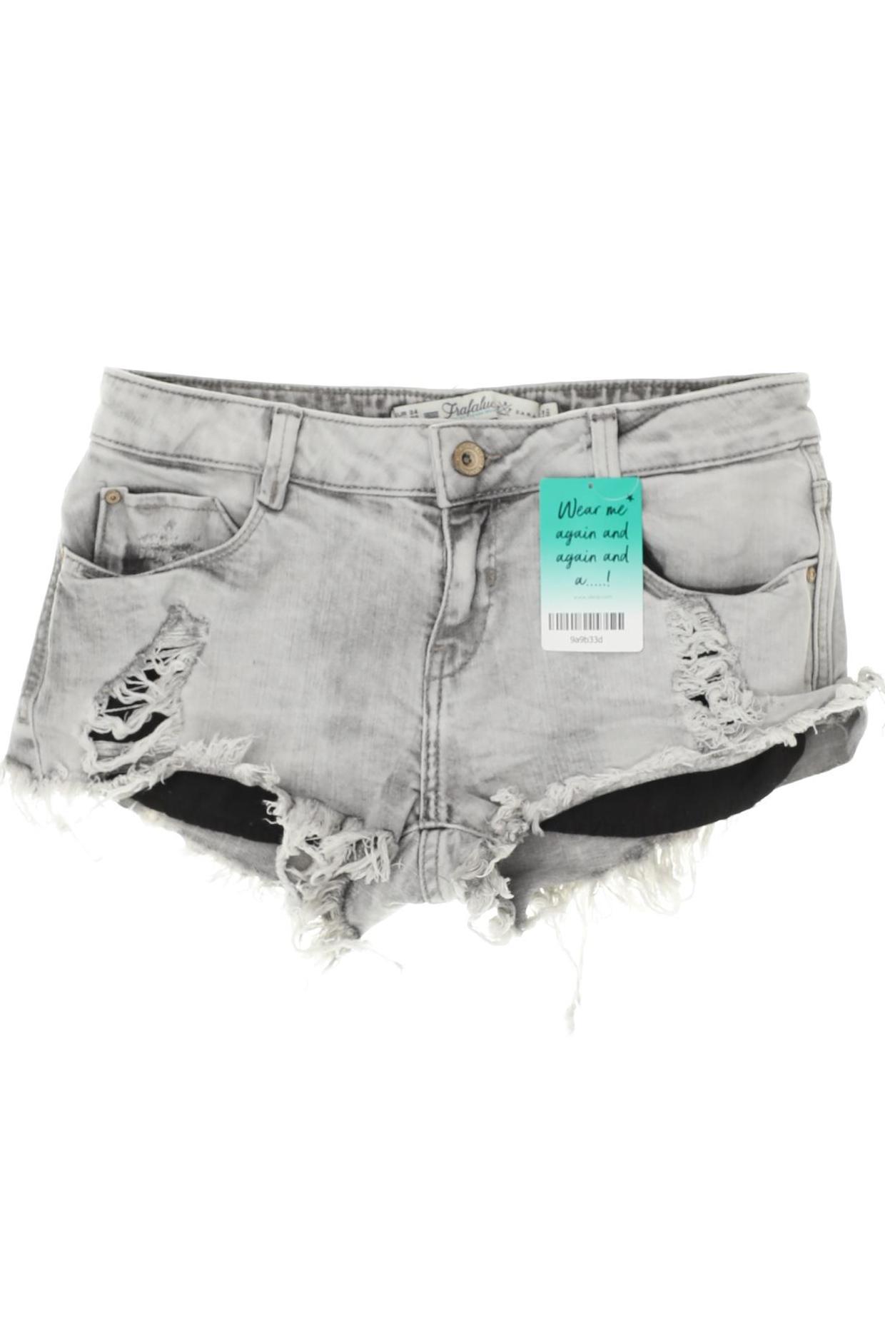 

Zara Damen Shorts, grau, Gr. 34