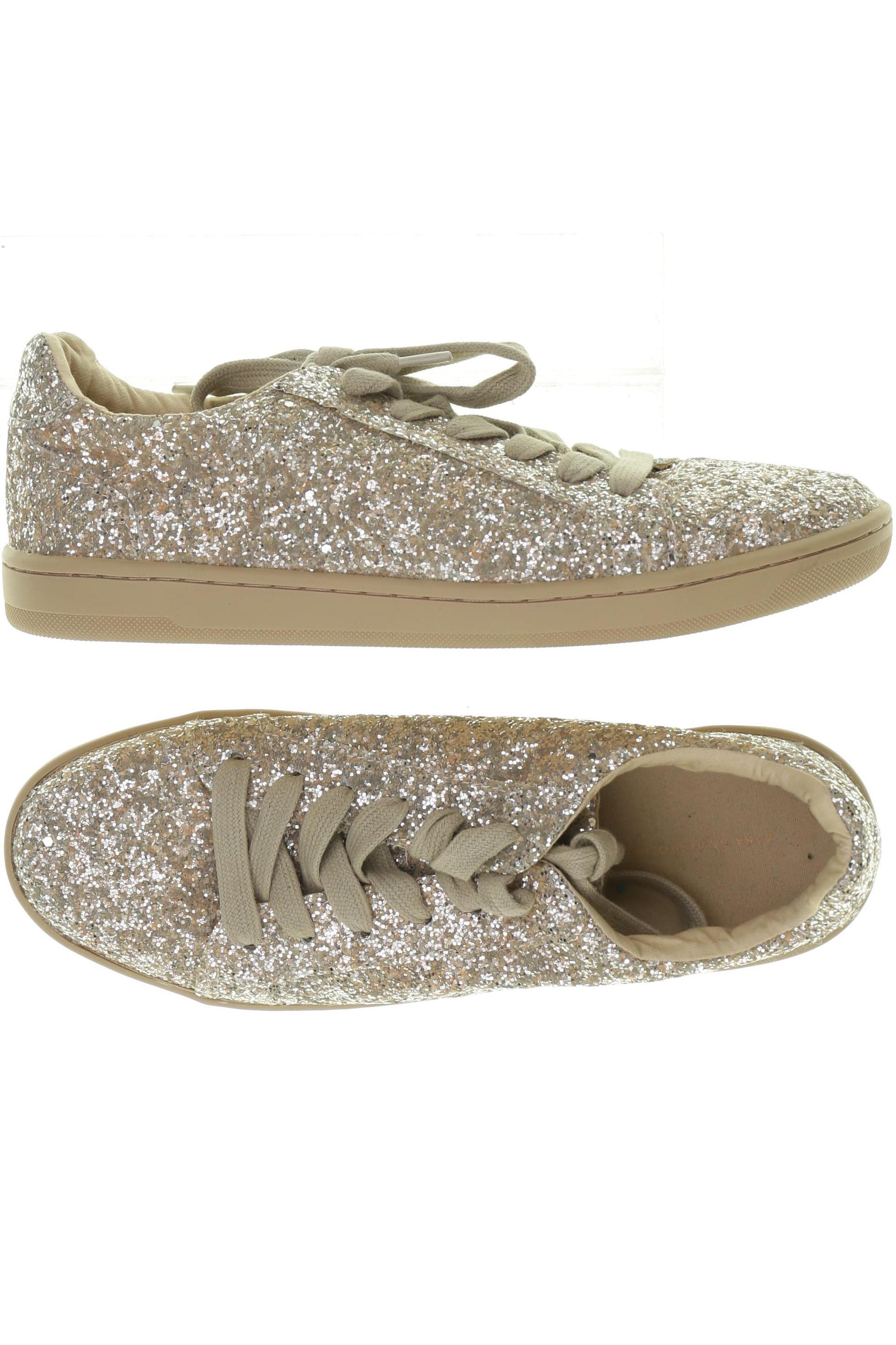 

Zara Damen Sneakers, beige, Gr. 38